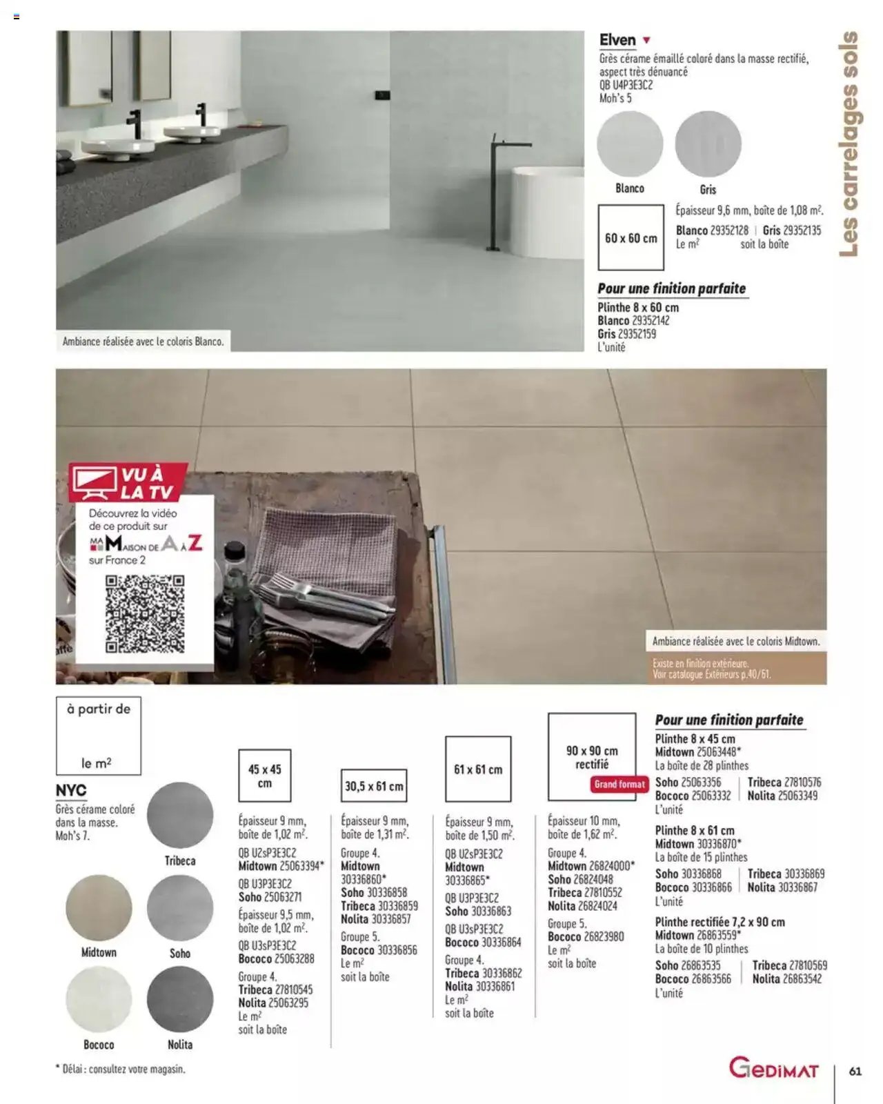 Gedimat Sols & murs intérieurs (2025-03-14 - 2025-12-31)