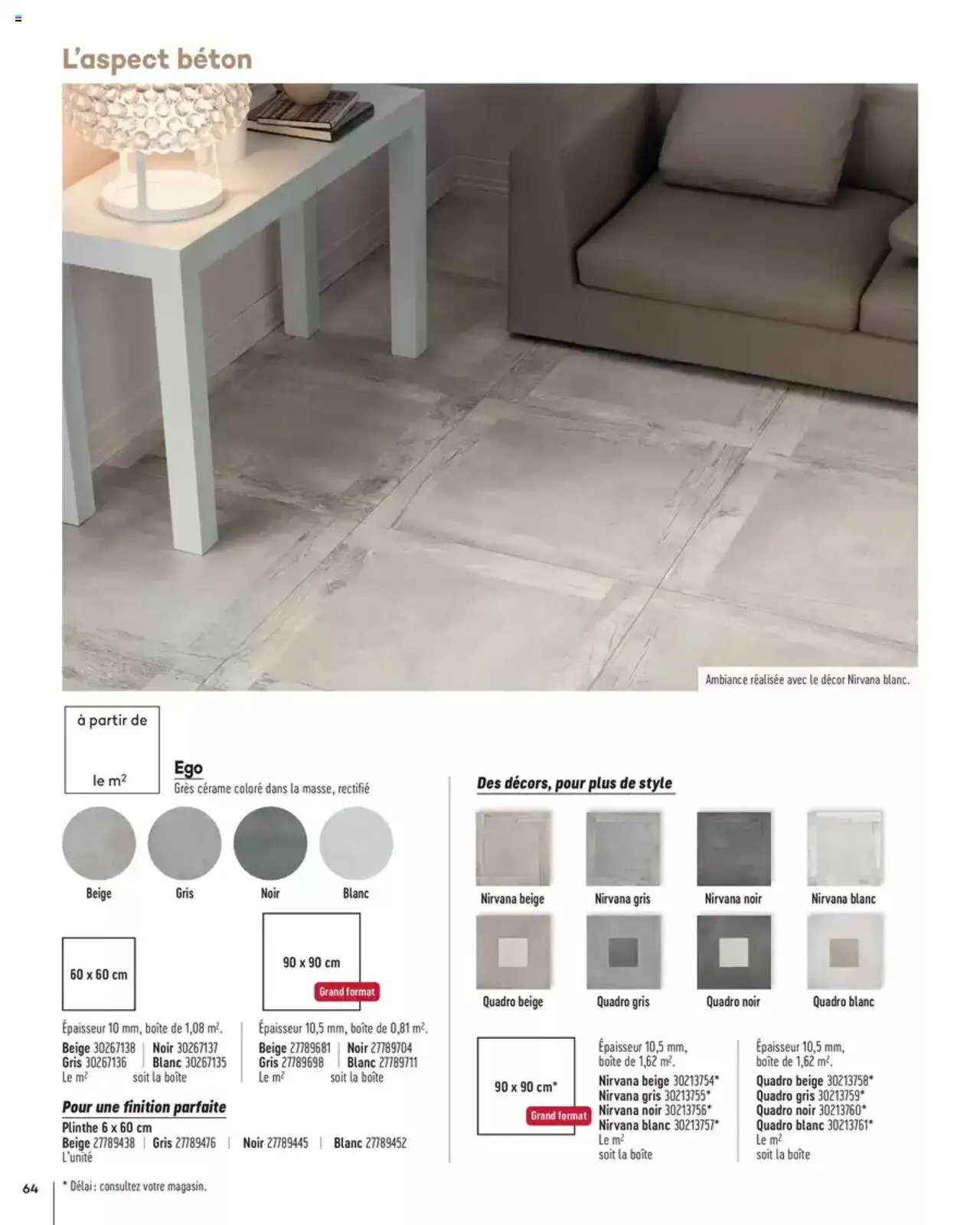 Gedimat Sols & murs intérieurs (2025-03-14 - 2025-12-31)