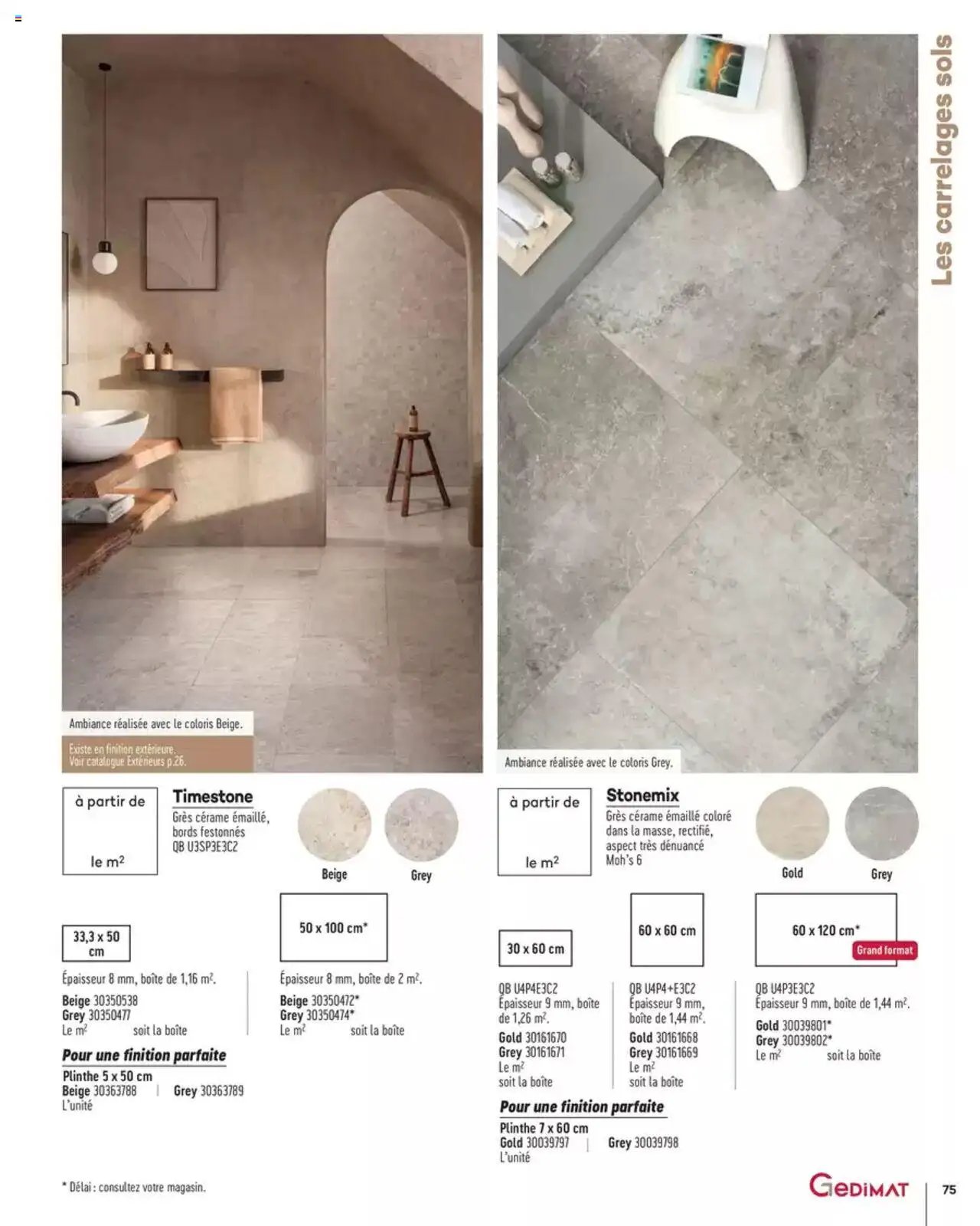 Gedimat Sols & murs intérieurs (2025-03-14 - 2025-12-31)