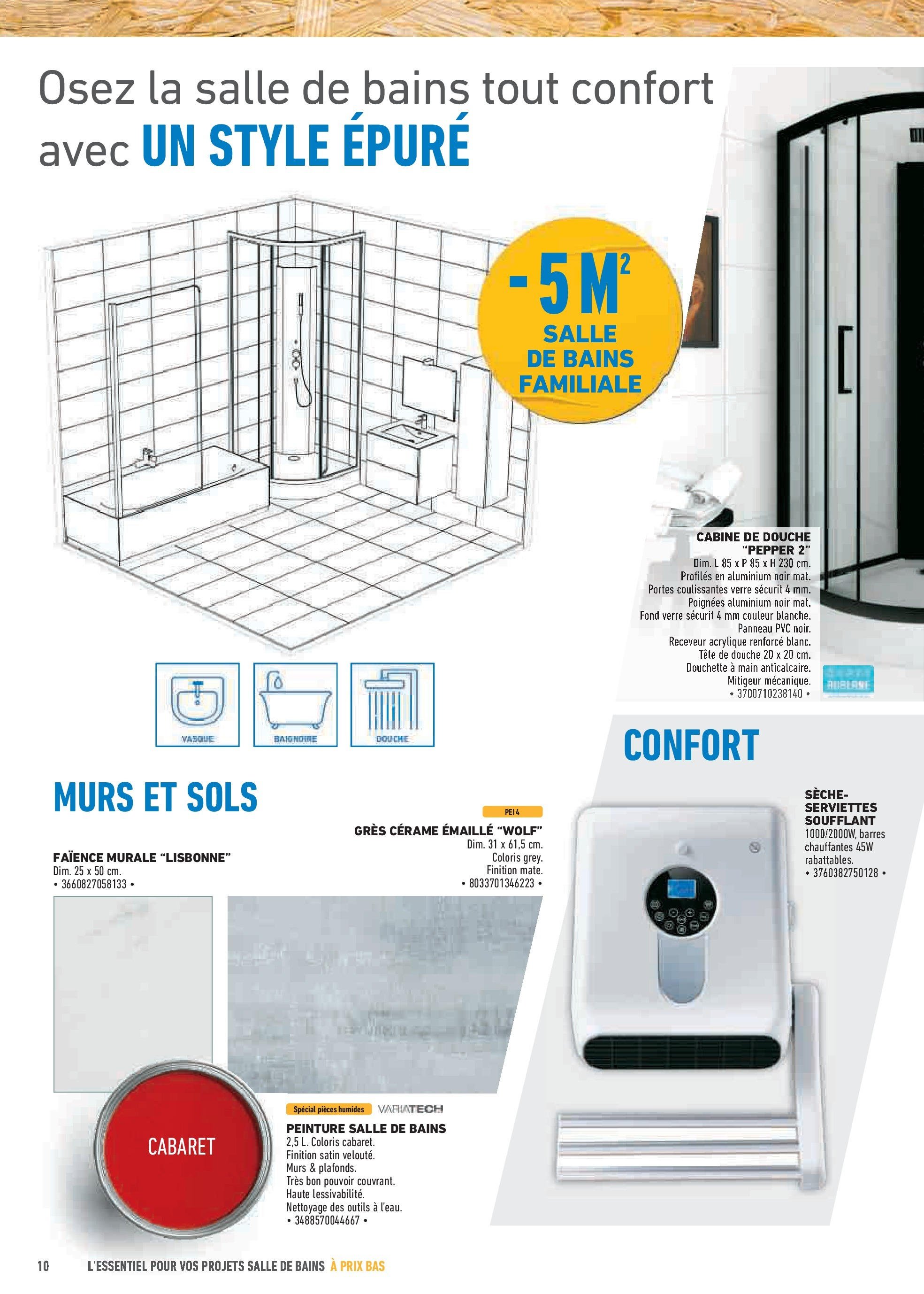 Brico Cash - Repensons votre salle de bains sans vous ruiner