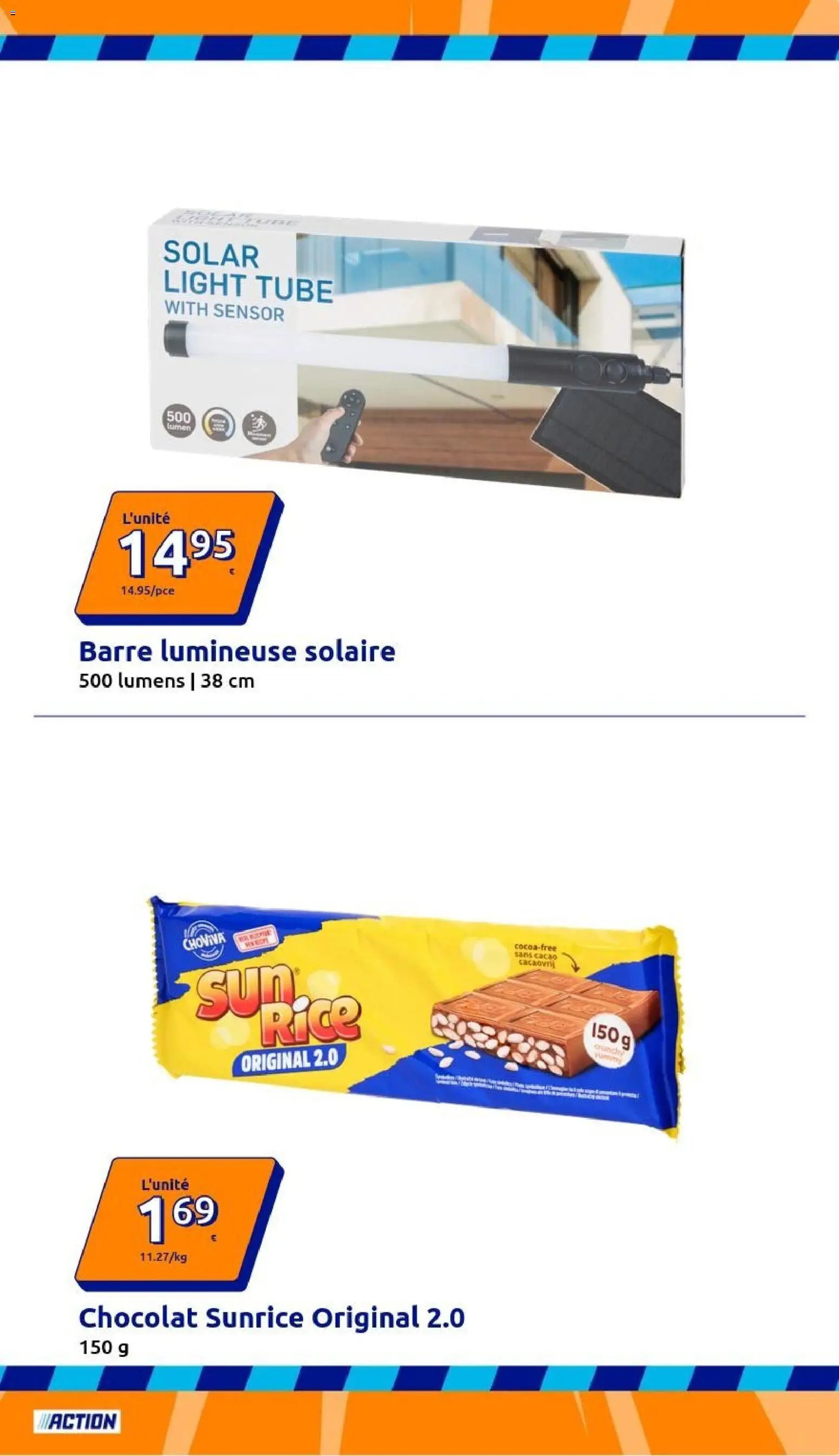 Action catalogue