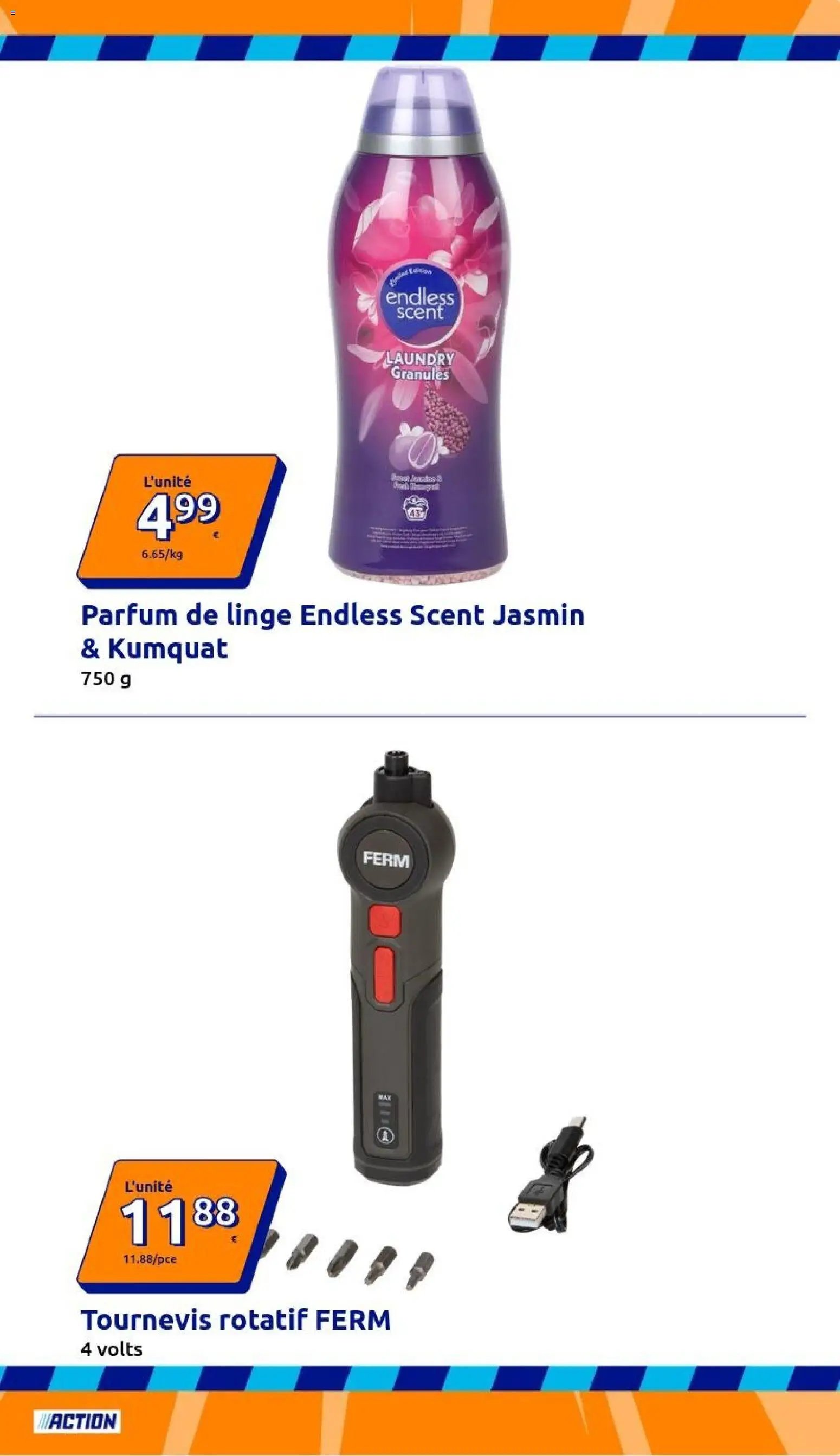 Action catalogue