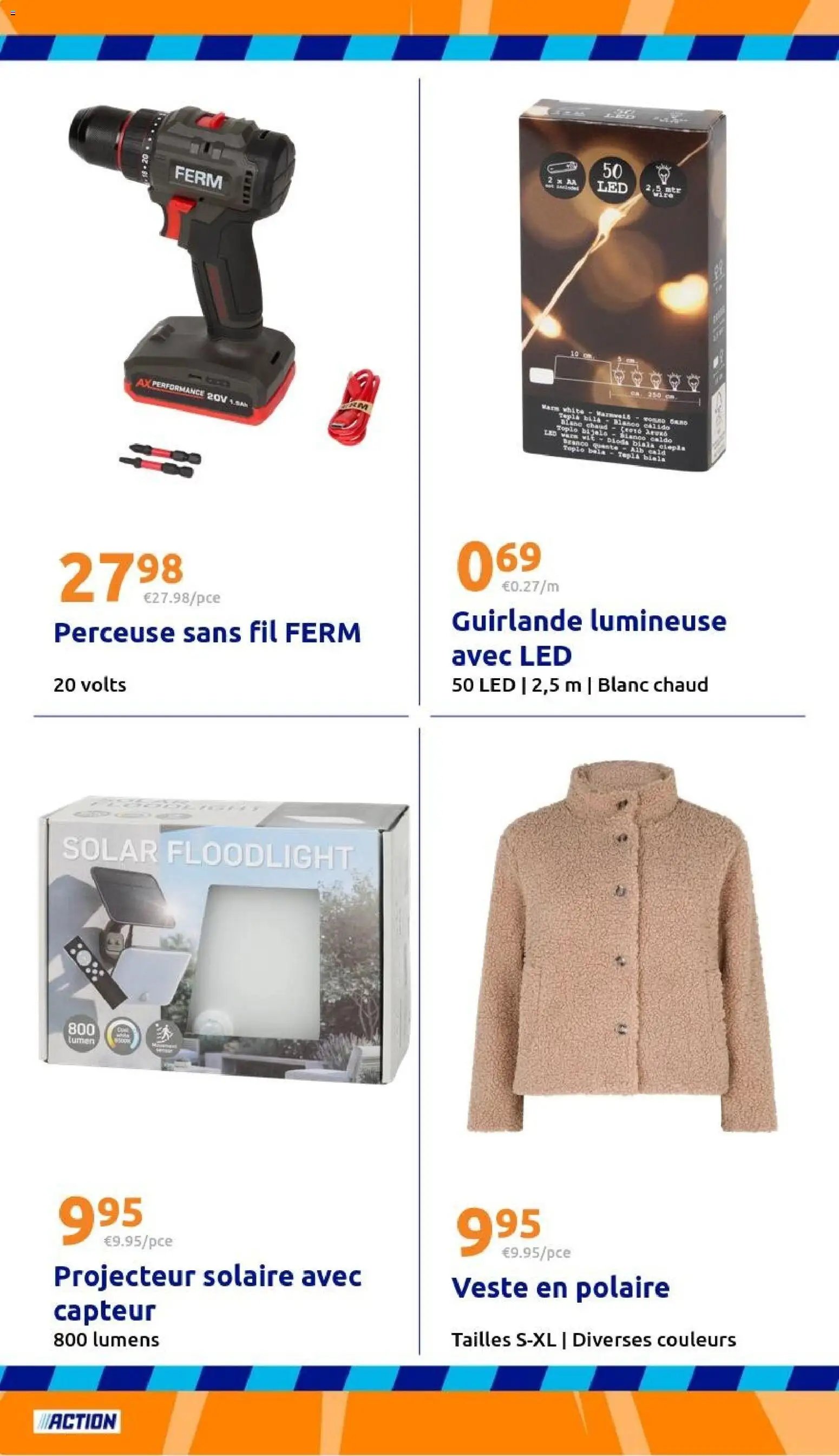 Action catalogue