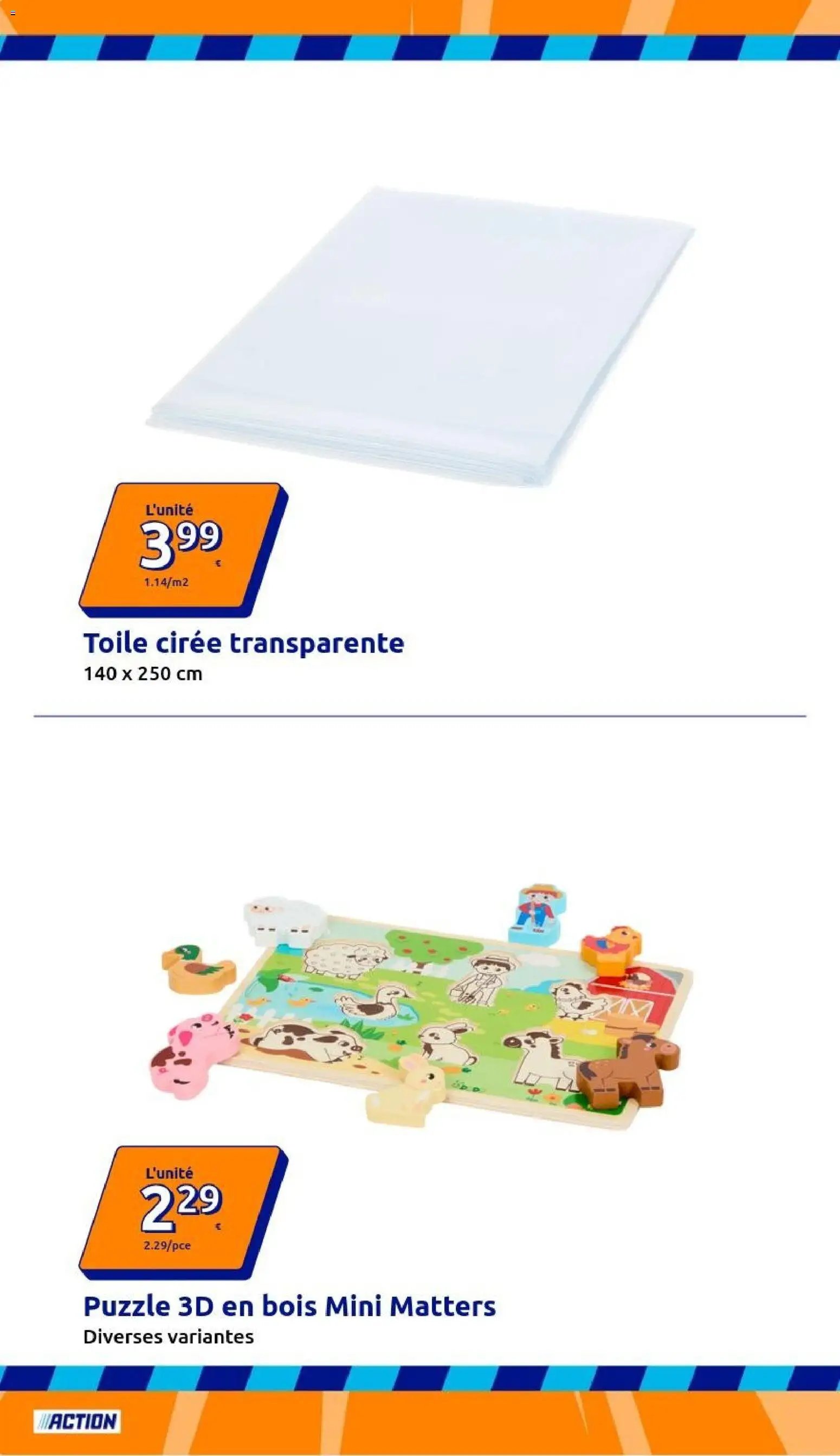 Action catalogue