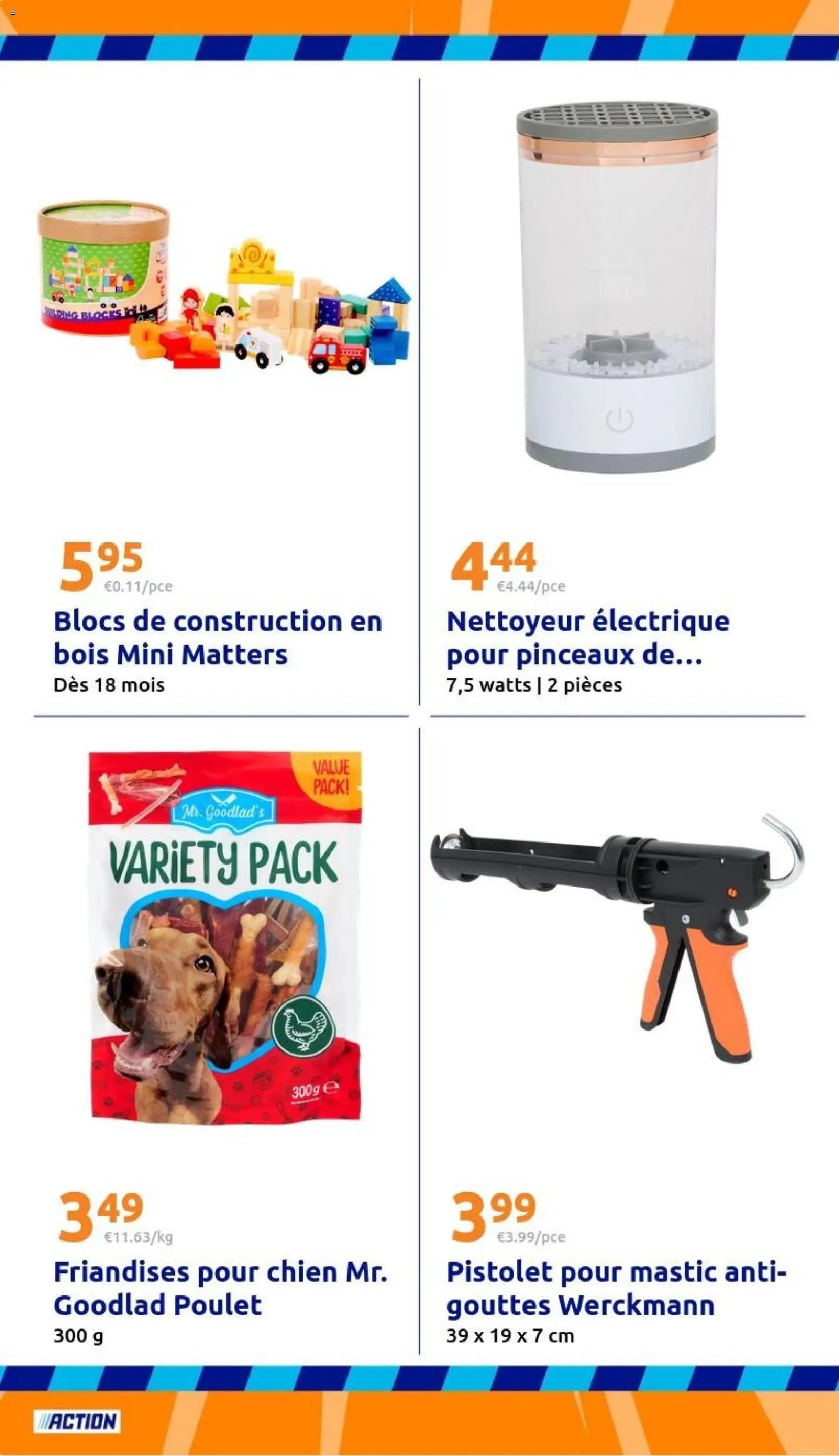 Action catalogue