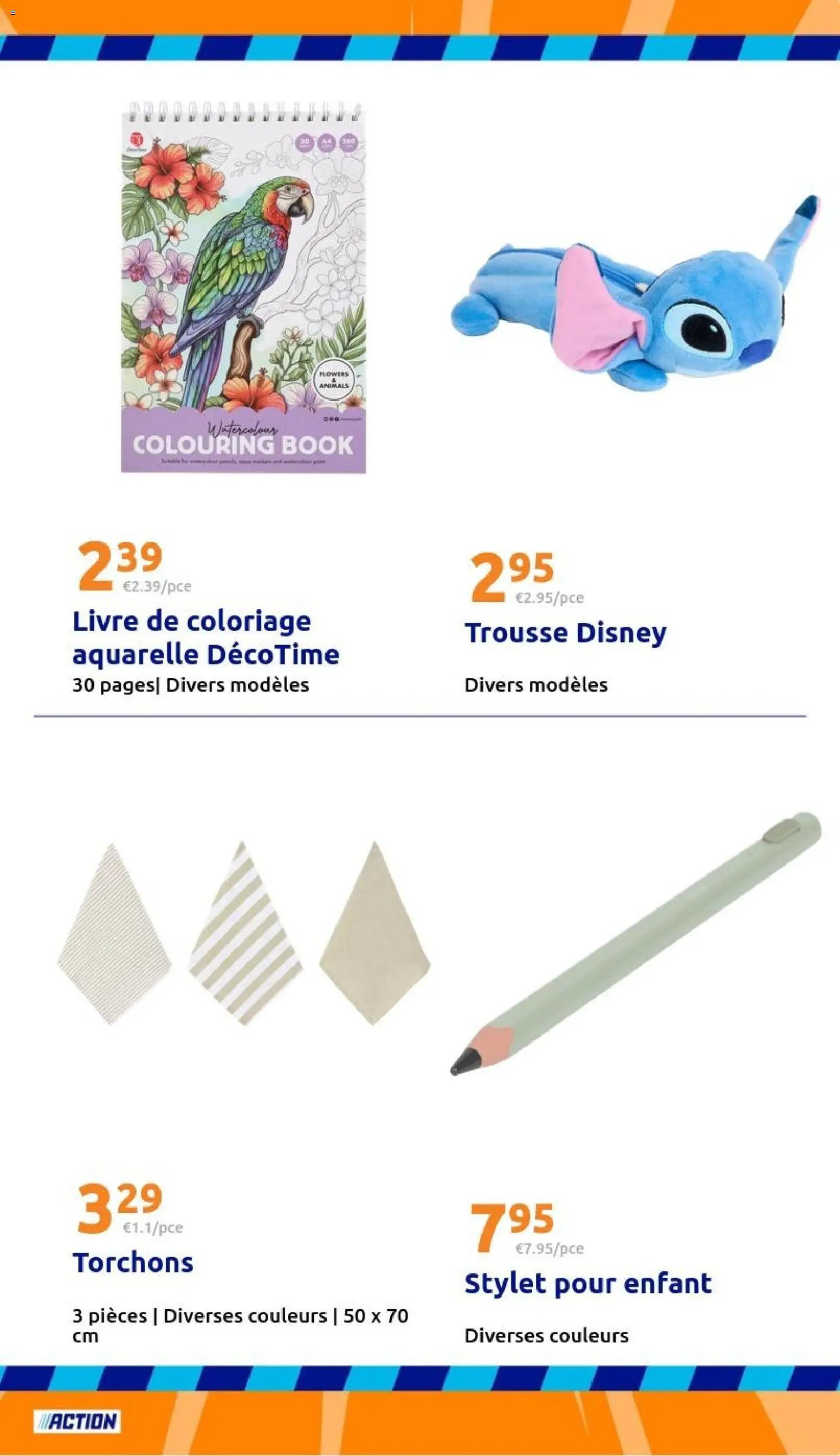 Action catalogue