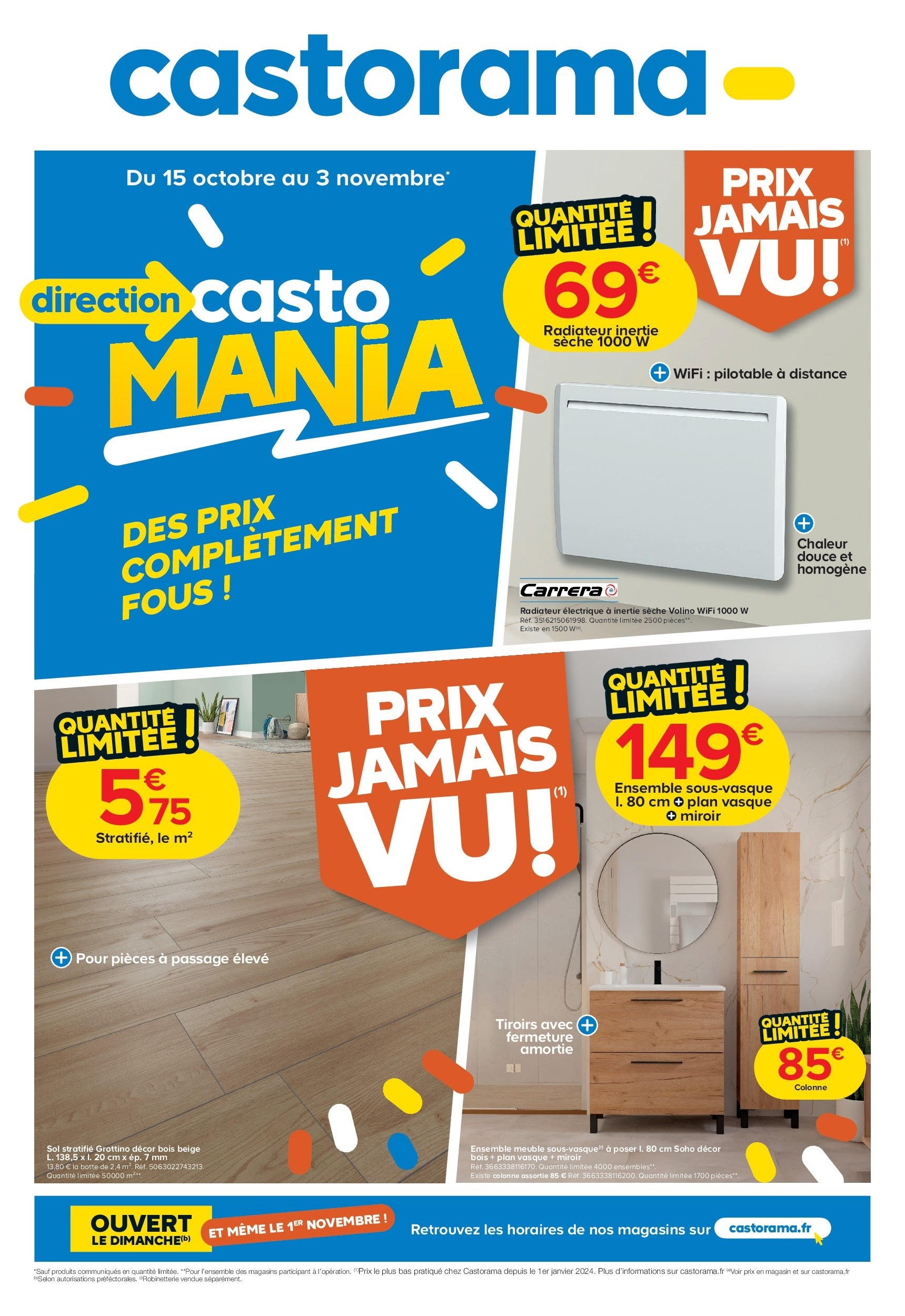 Castorama - Des prix complètement fous ! (2025-10-14 - 2025-11-03)