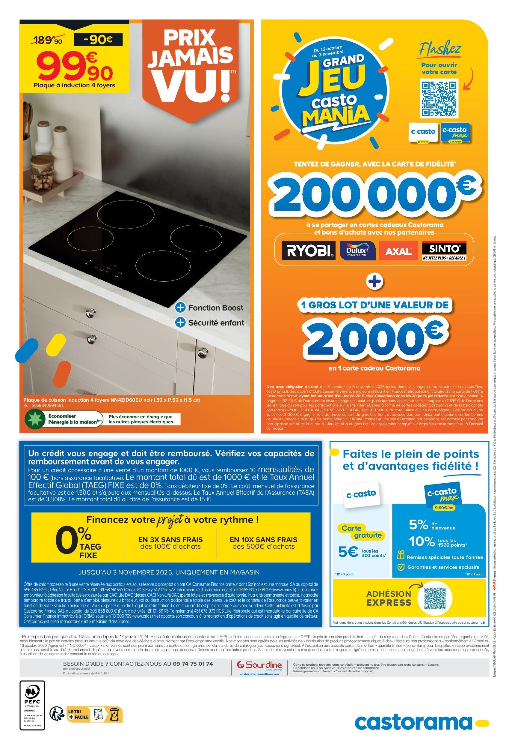 Castorama - Des prix complètement fous ! (2025-10-14 - 2025-11-03)