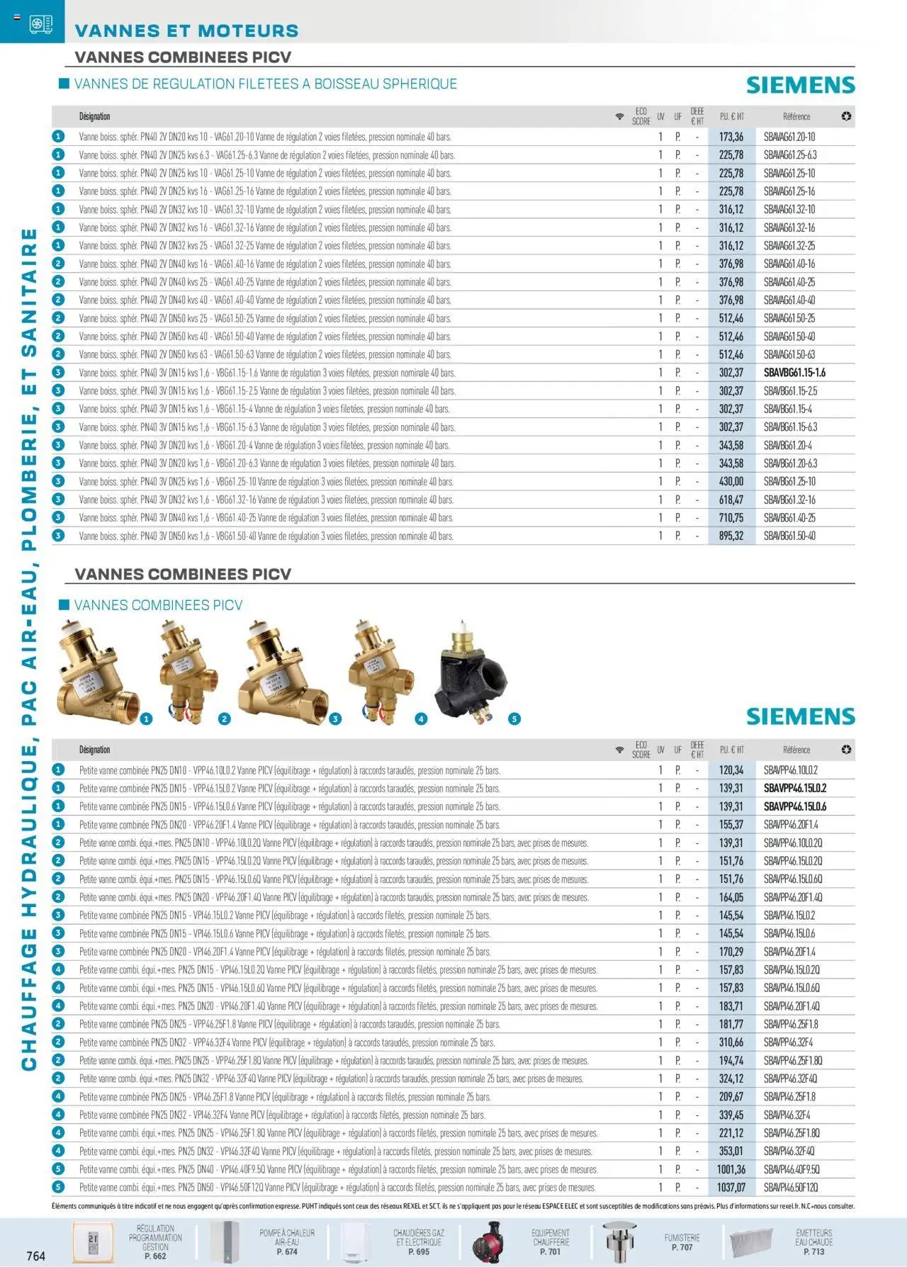Rexel Chauffage Hydraulique, PAC Air-Eau, Plomberie et Sanitaire (2024-12-01 - 2025-12-31)