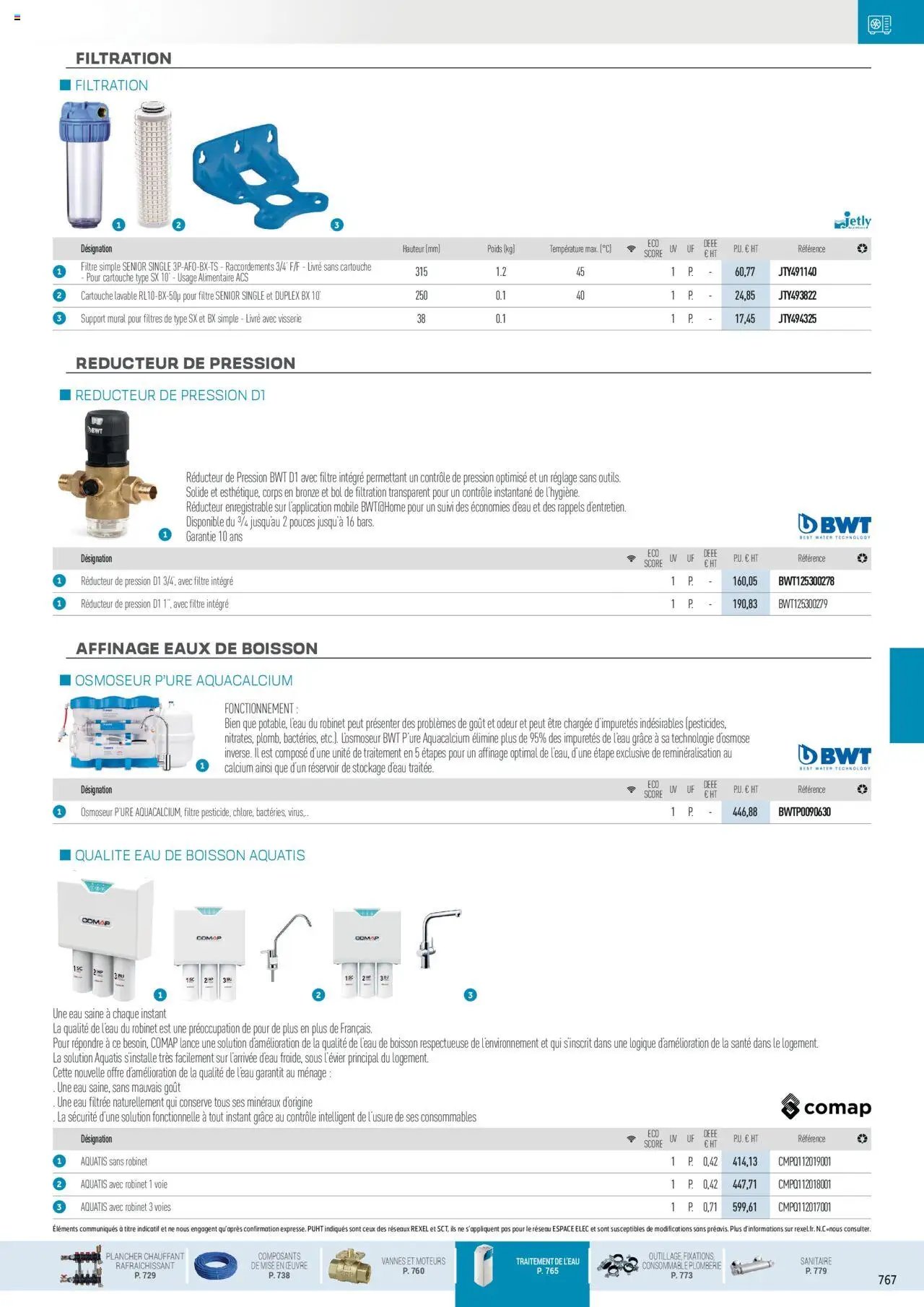 Rexel Chauffage Hydraulique, PAC Air-Eau, Plomberie et Sanitaire (2024-12-01 - 2025-12-31)