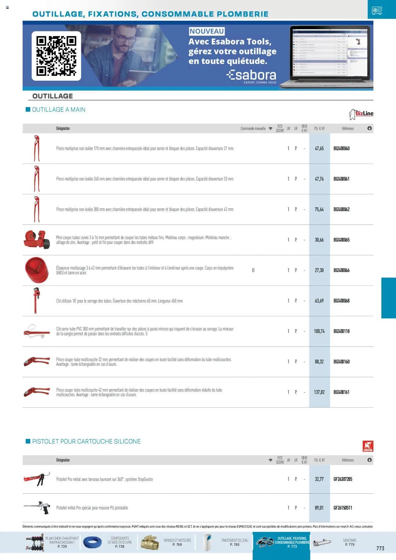 Rexel Chauffage Hydraulique, PAC Air-Eau, Plomberie et Sanitaire (2024-12-01 - 2025-12-31)