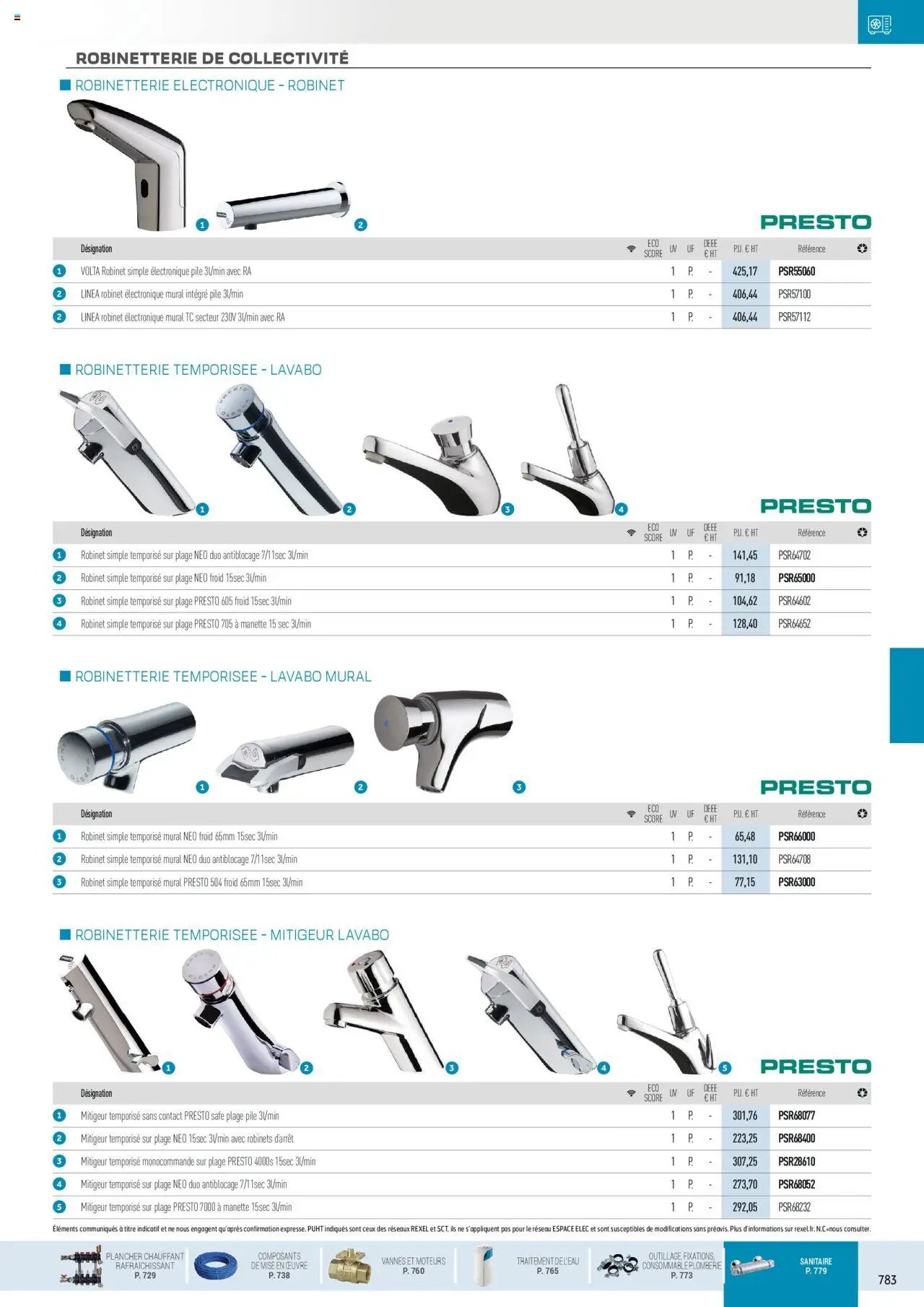 Rexel Chauffage Hydraulique, PAC Air-Eau, Plomberie et Sanitaire (2024-12-01 - 2025-12-31)