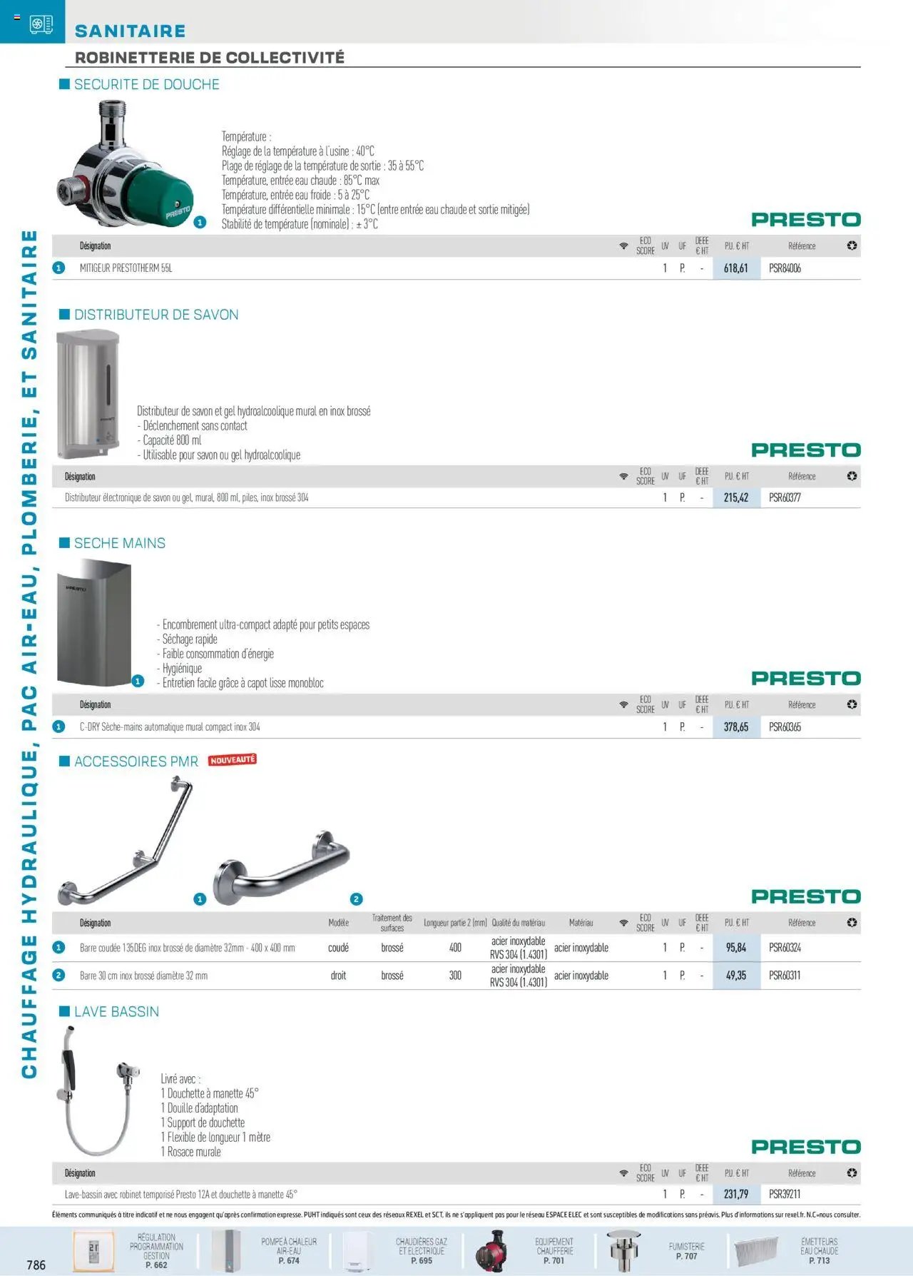 Rexel Chauffage Hydraulique, PAC Air-Eau, Plomberie et Sanitaire (2024-12-01 - 2025-12-31)