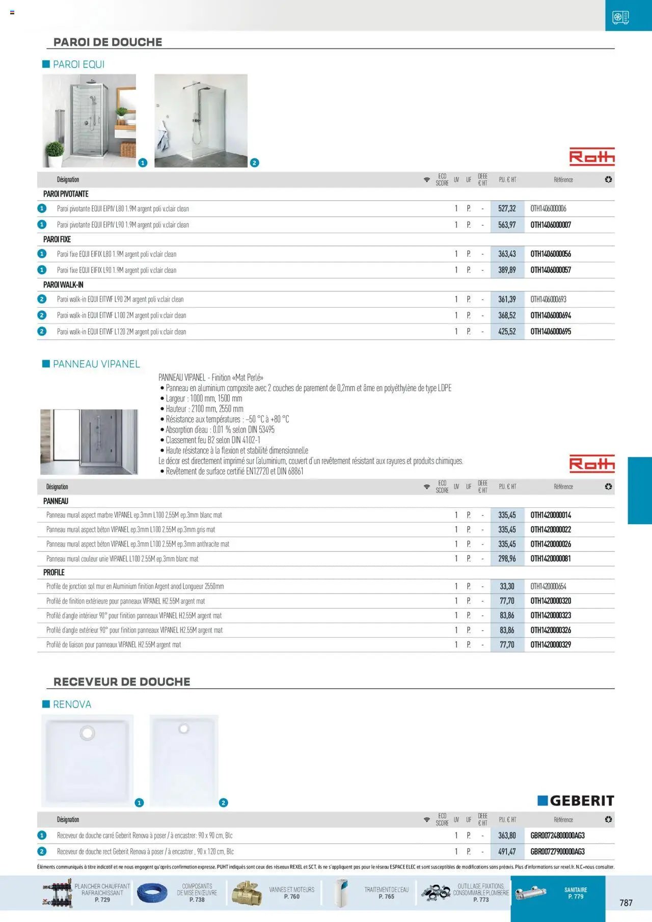 Rexel Chauffage Hydraulique, PAC Air-Eau, Plomberie et Sanitaire (2024-12-01 - 2025-12-31)