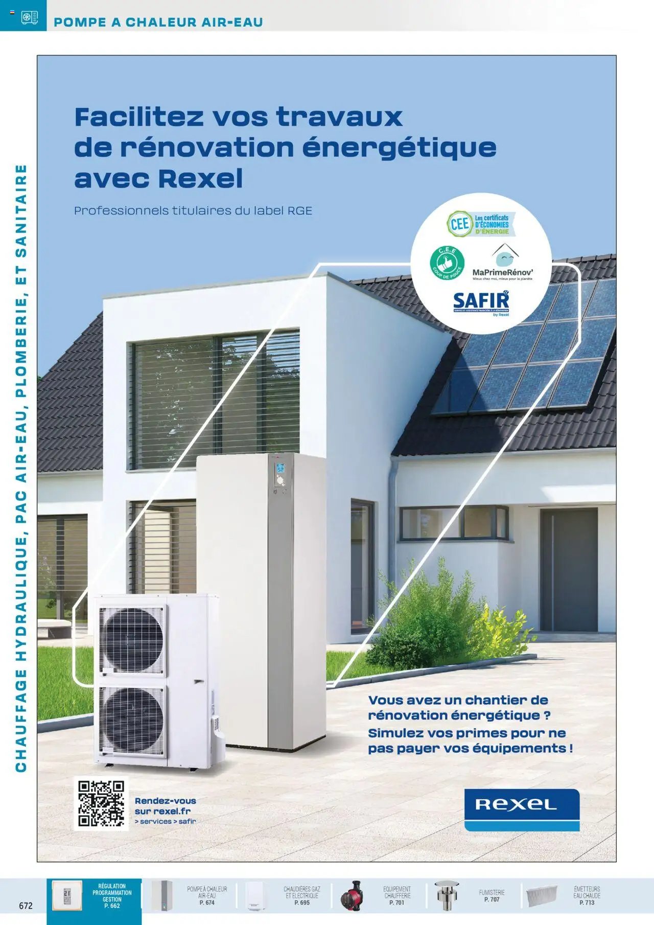 Rexel Chauffage Hydraulique, PAC Air-Eau, Plomberie et Sanitaire (2024-12-01 - 2025-12-31)