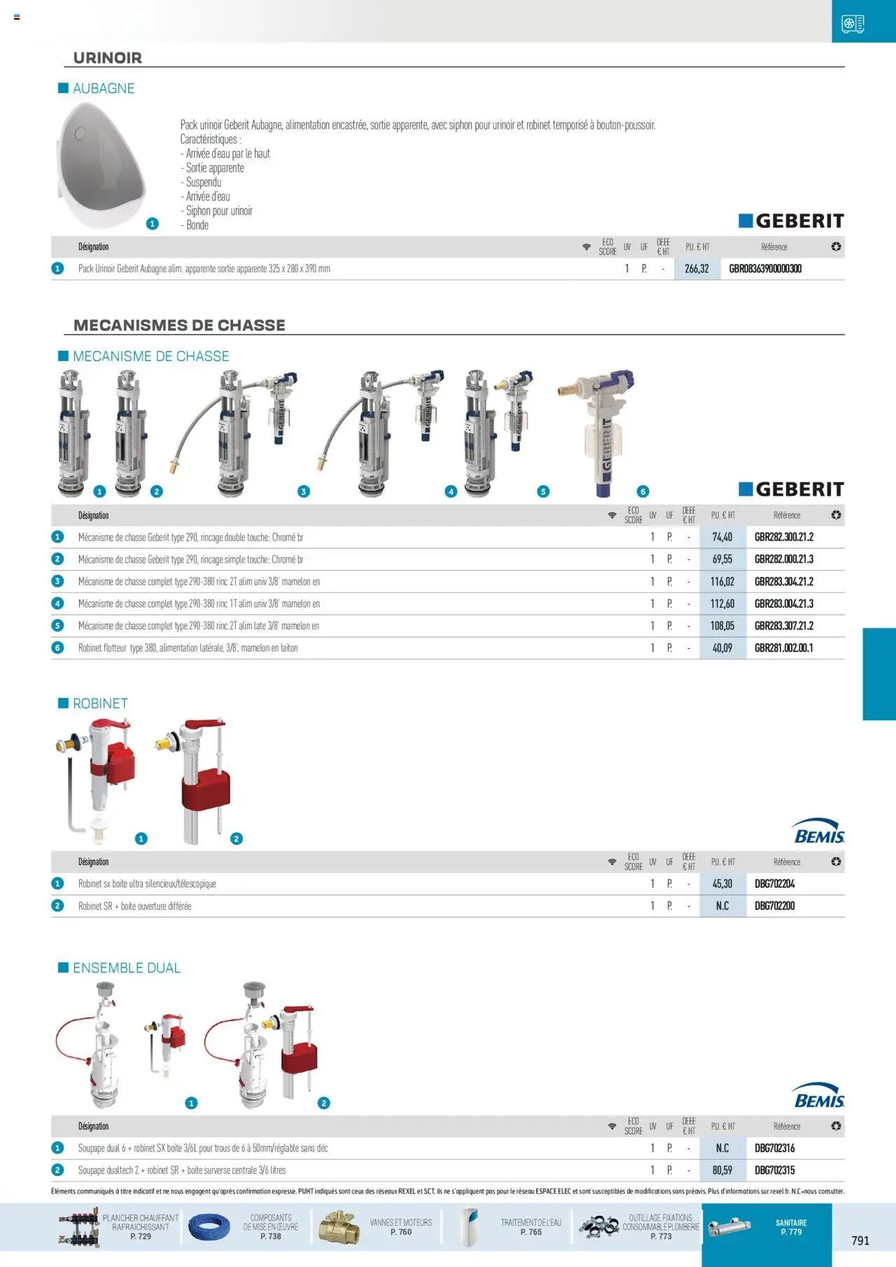 Rexel Chauffage Hydraulique, PAC Air-Eau, Plomberie et Sanitaire (2024-12-01 - 2025-12-31)