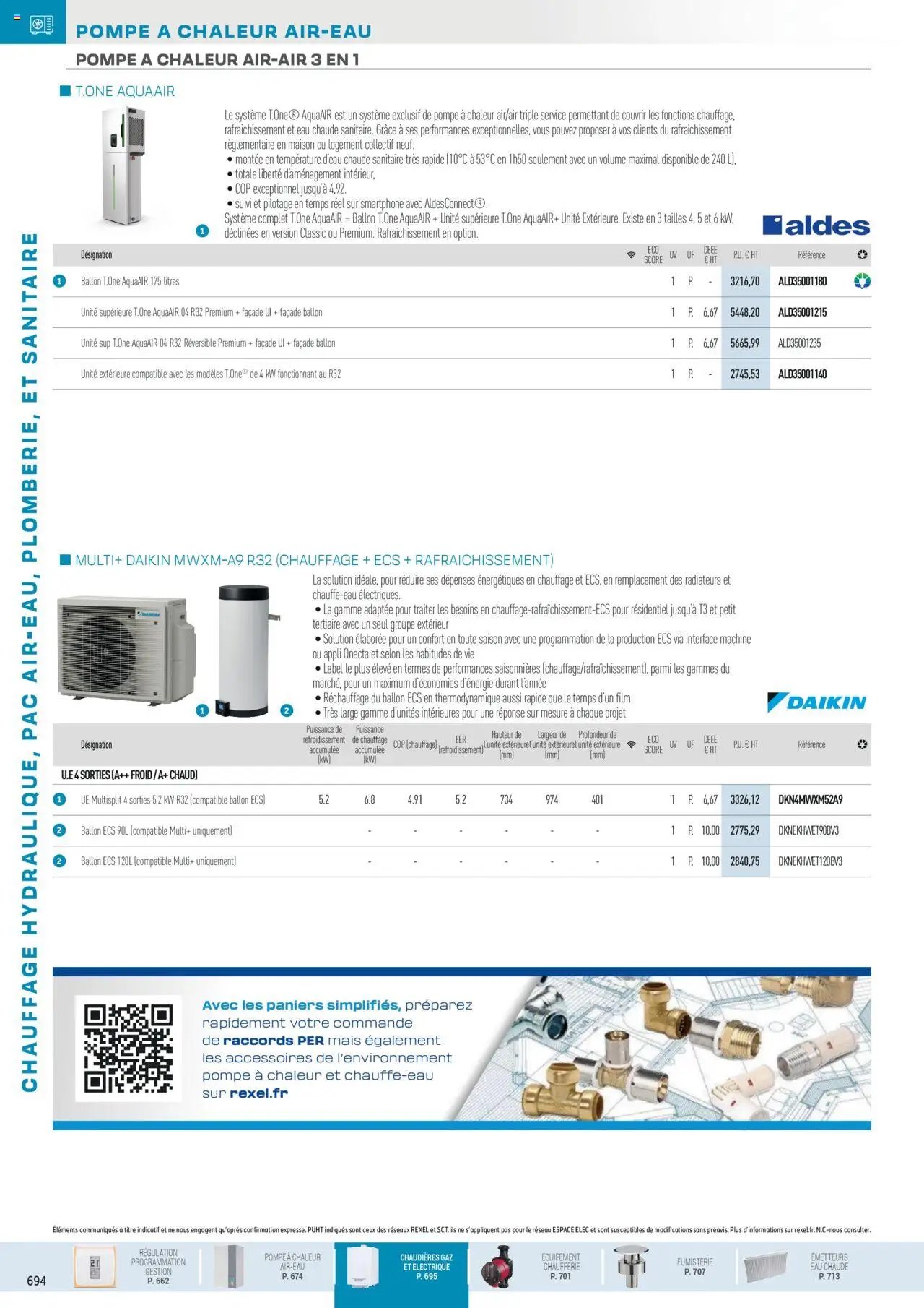 Rexel Chauffage Hydraulique, PAC Air-Eau, Plomberie et Sanitaire (2024-12-01 - 2025-12-31)