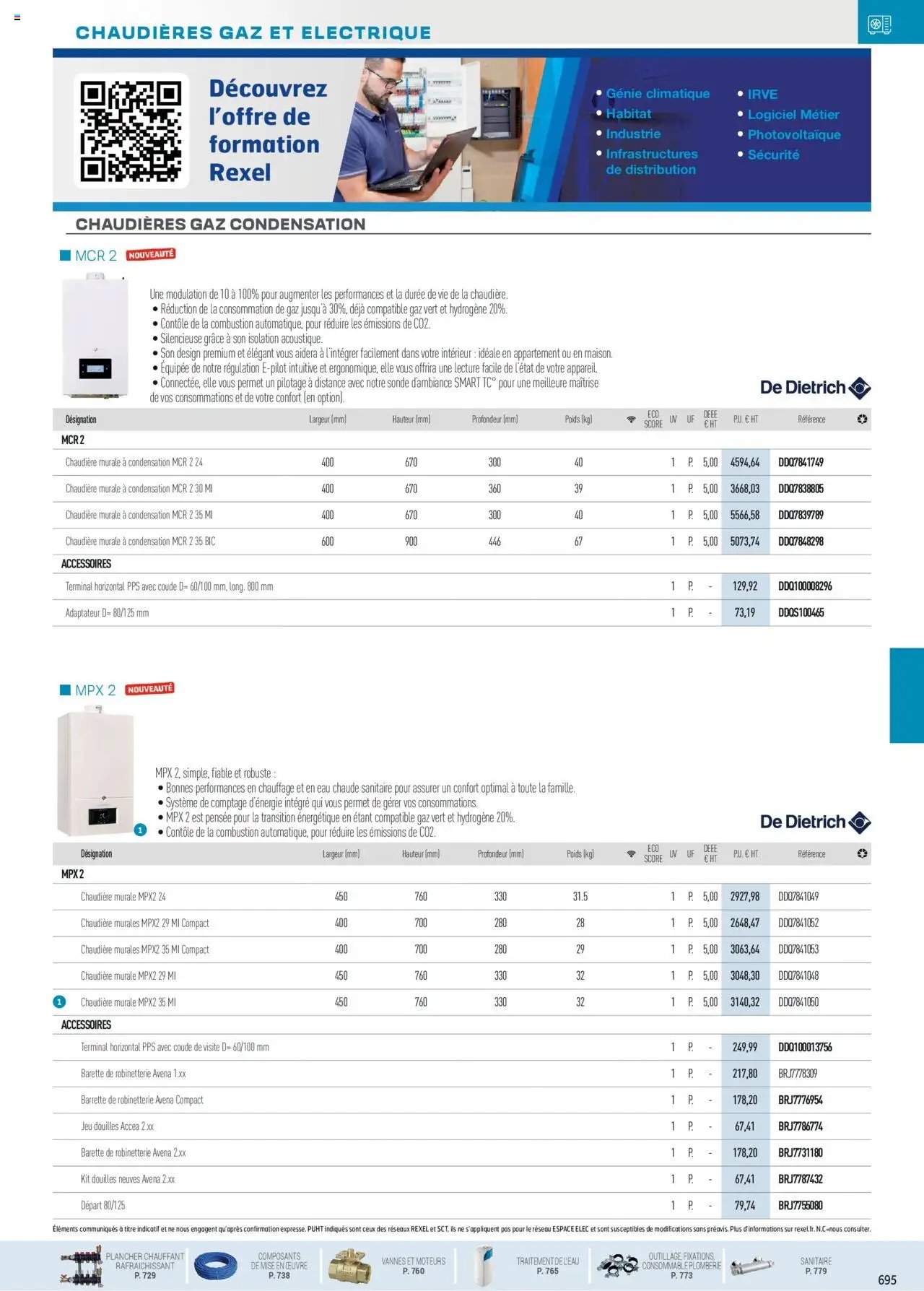 Rexel Chauffage Hydraulique, PAC Air-Eau, Plomberie et Sanitaire (2024-12-01 - 2025-12-31)