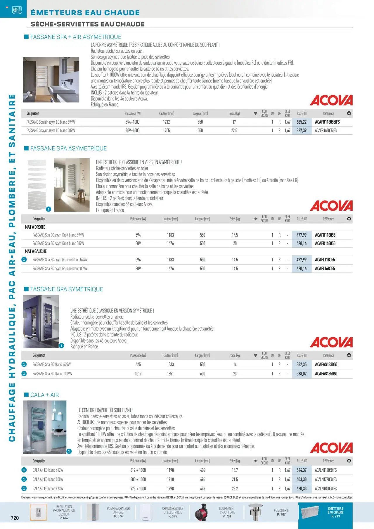 Rexel Chauffage Hydraulique, PAC Air-Eau, Plomberie et Sanitaire (2024-12-01 - 2025-12-31)