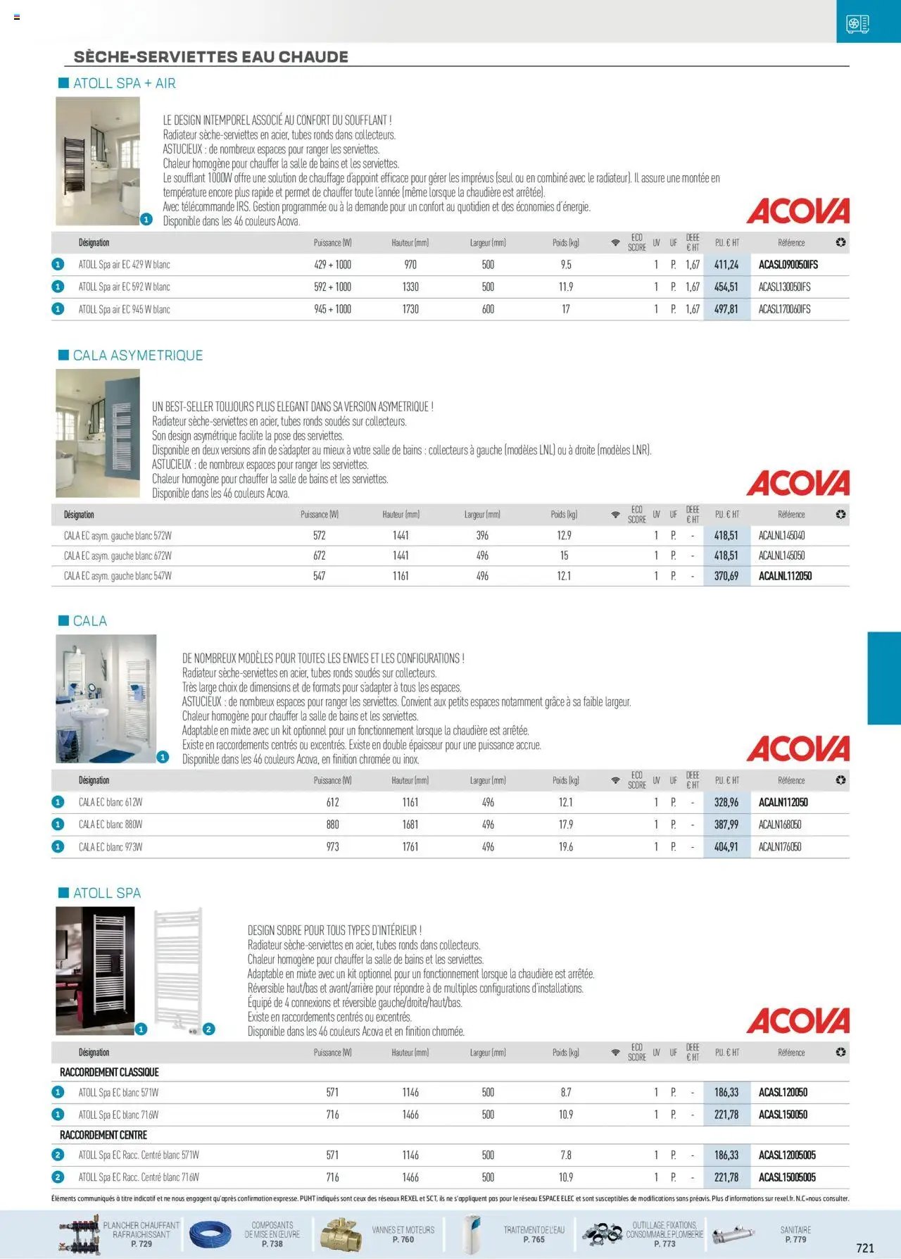 Rexel Chauffage Hydraulique, PAC Air-Eau, Plomberie et Sanitaire (2024-12-01 - 2025-12-31)