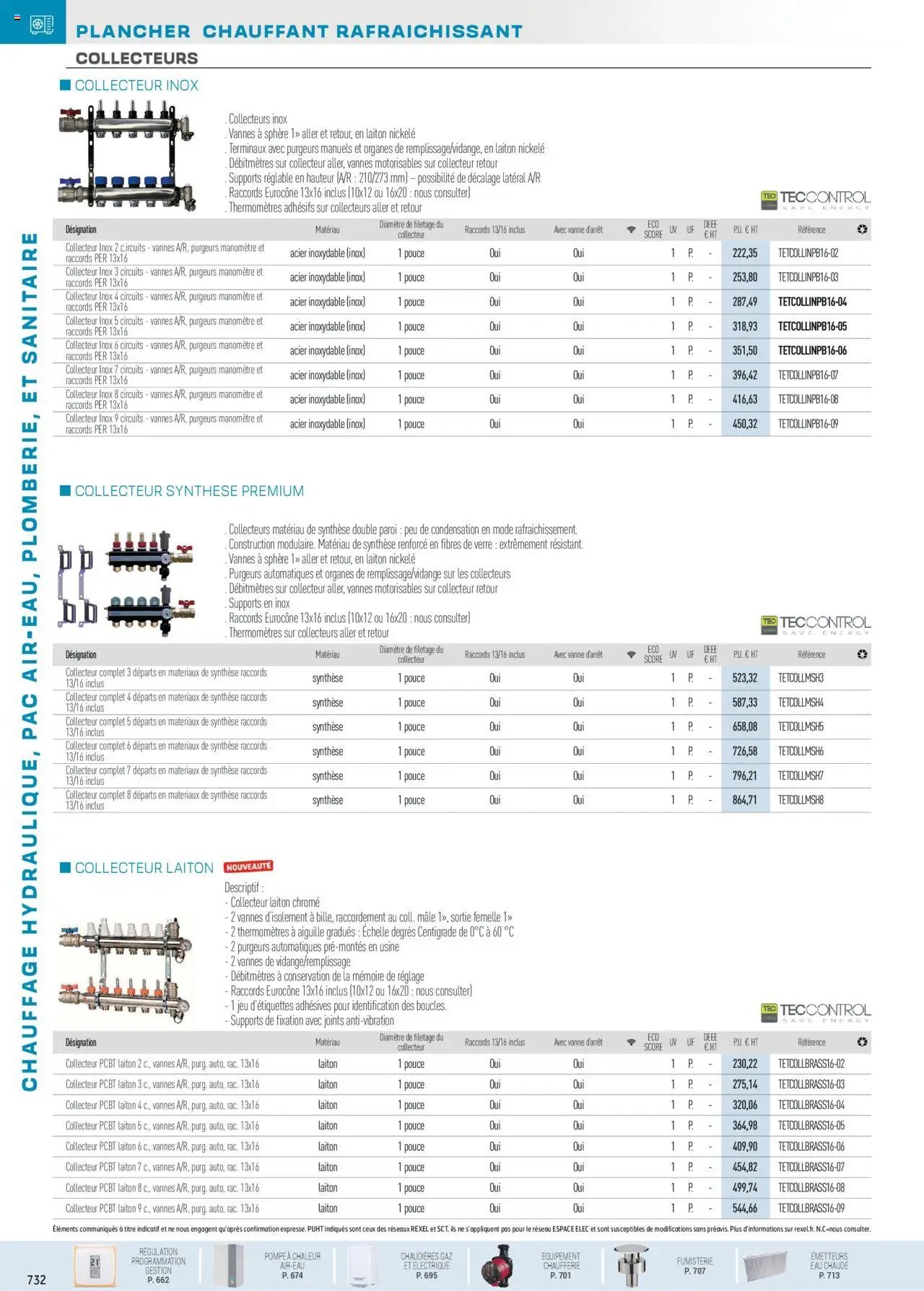 Rexel Chauffage Hydraulique, PAC Air-Eau, Plomberie et Sanitaire (2024-12-01 - 2025-12-31)