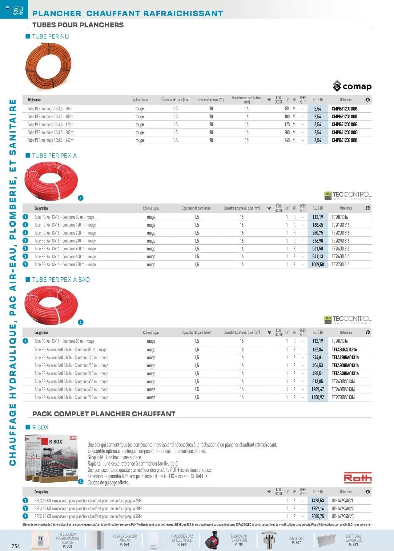 Rexel Chauffage Hydraulique, PAC Air-Eau, Plomberie et Sanitaire (2024-12-01 - 2025-12-31)