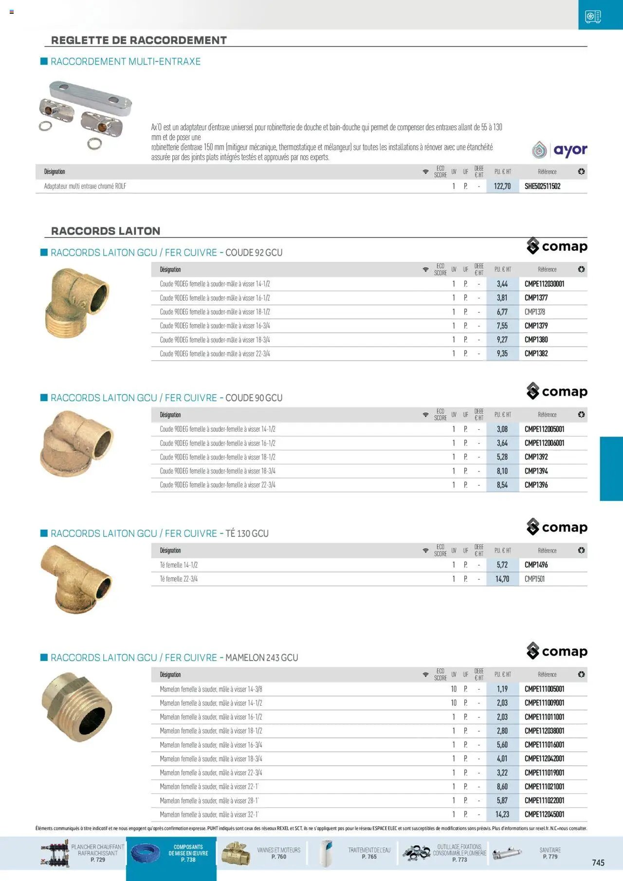 Rexel Chauffage Hydraulique, PAC Air-Eau, Plomberie et Sanitaire (2024-12-01 - 2025-12-31)