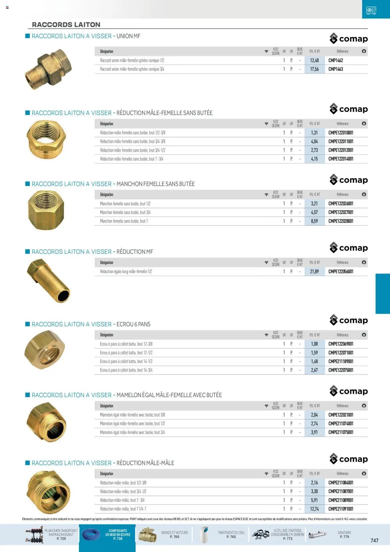 Rexel Chauffage Hydraulique, PAC Air-Eau, Plomberie et Sanitaire (2024-12-01 - 2025-12-31)