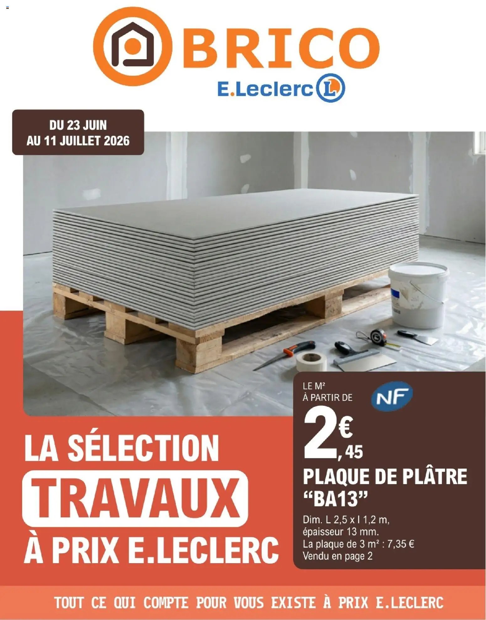 Brico E.Leclerc catalogue
