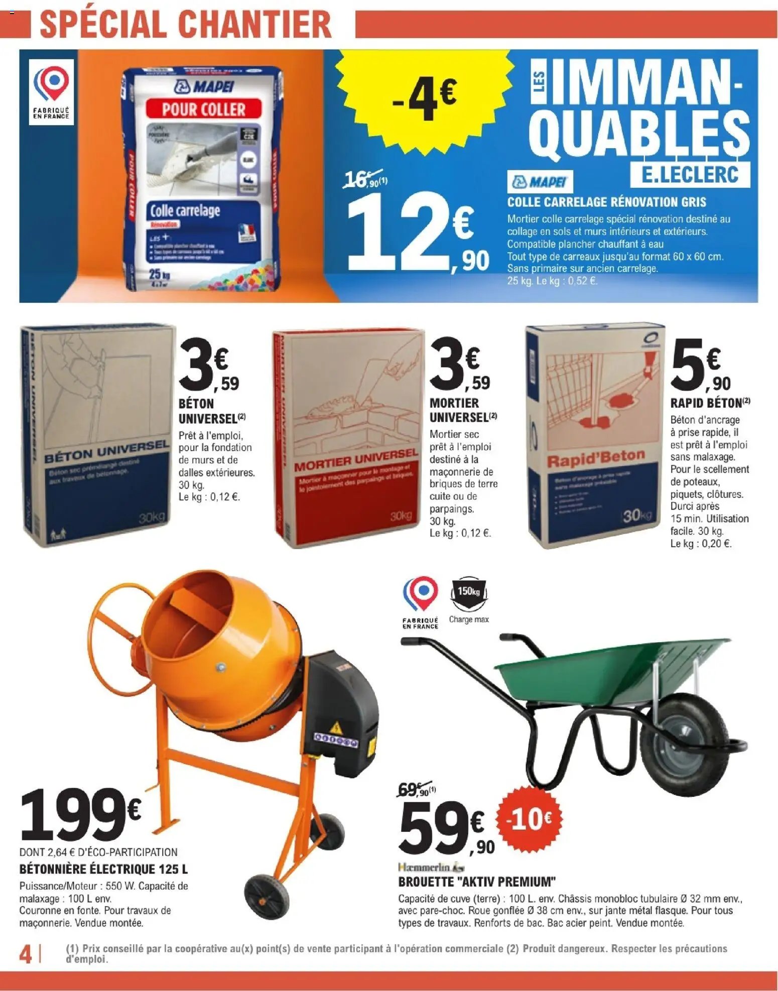 Brico E.Leclerc catalogue