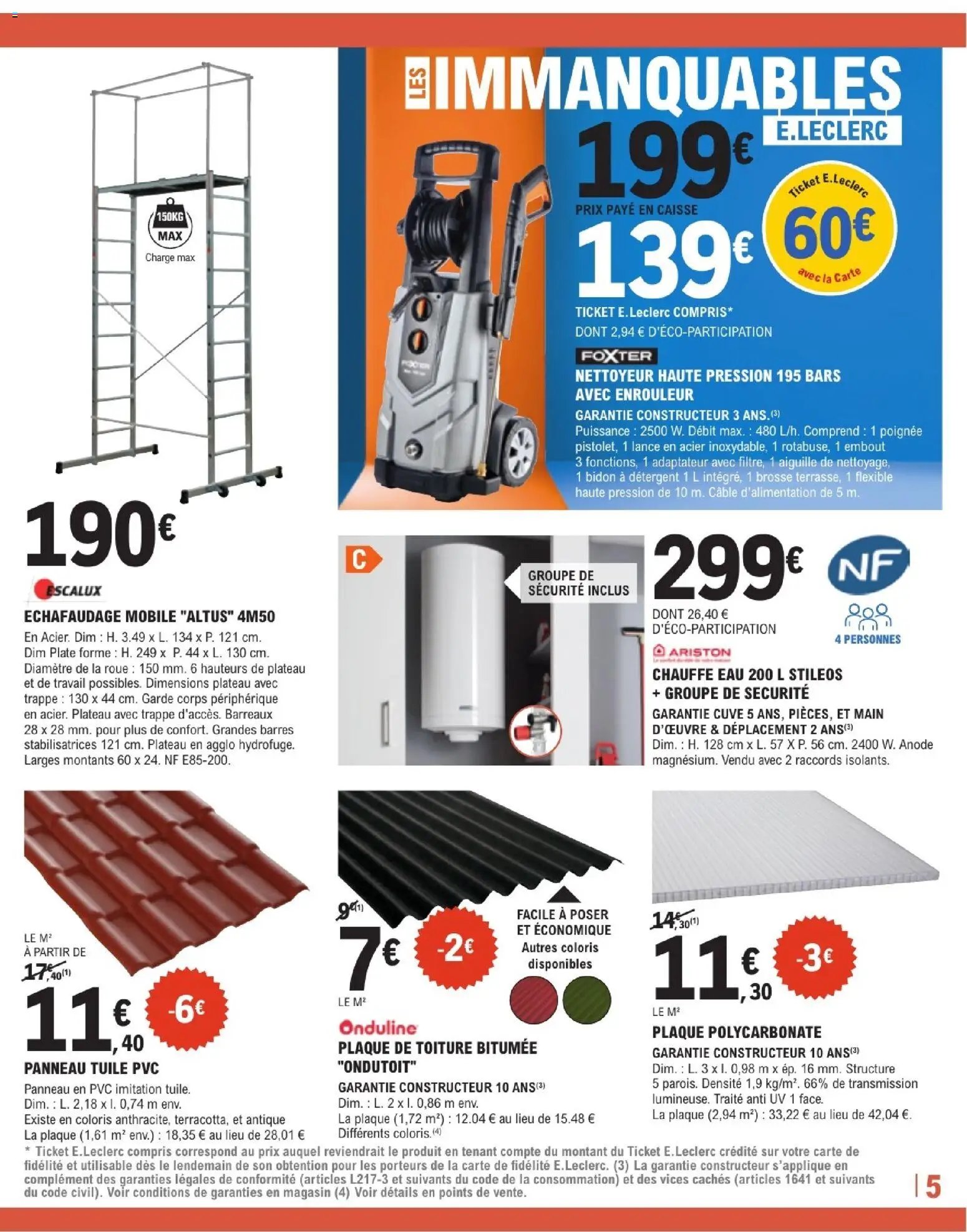 Brico E.Leclerc catalogue