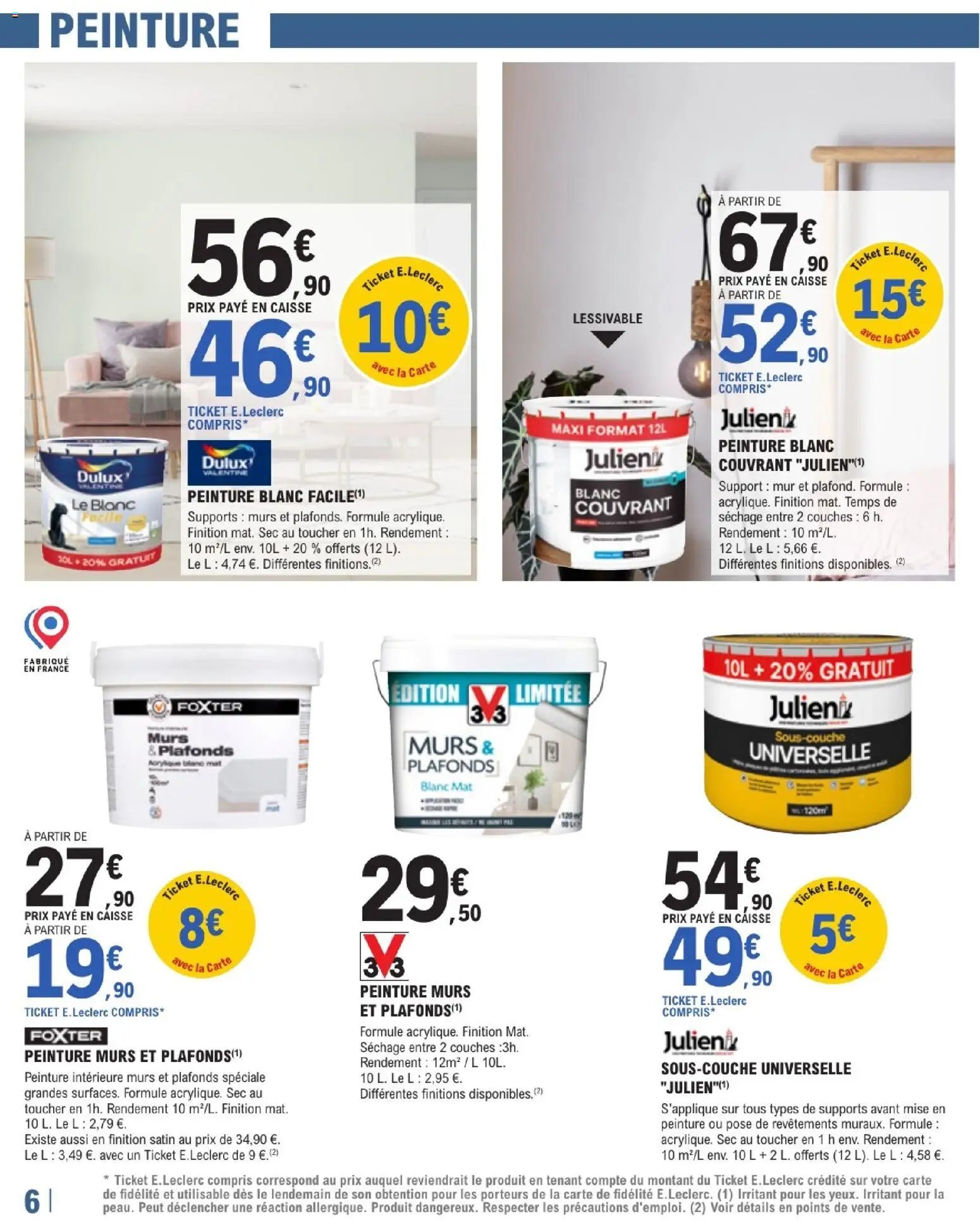 Brico E.Leclerc catalogue