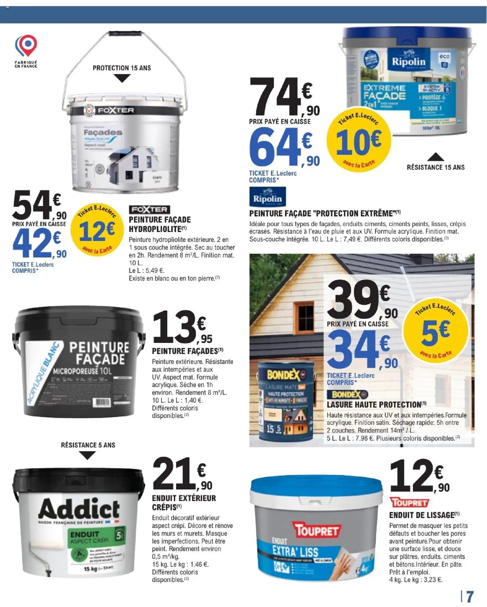 Brico E.Leclerc catalogue