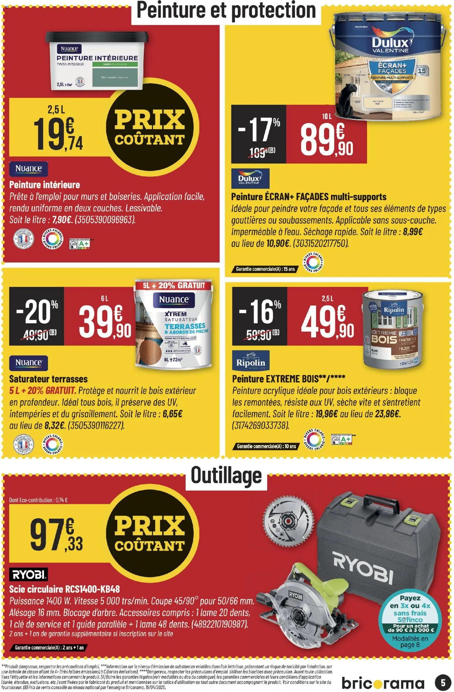 Bricorama catalogue