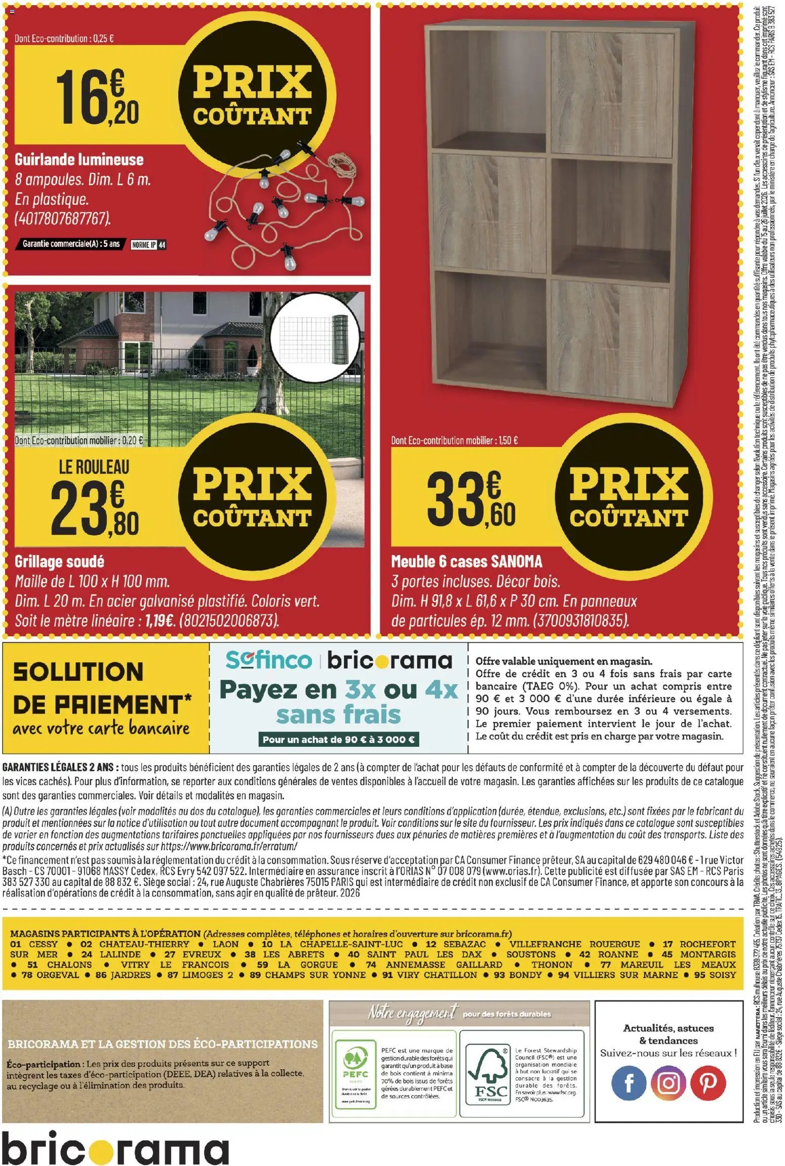 Bricorama catalogue