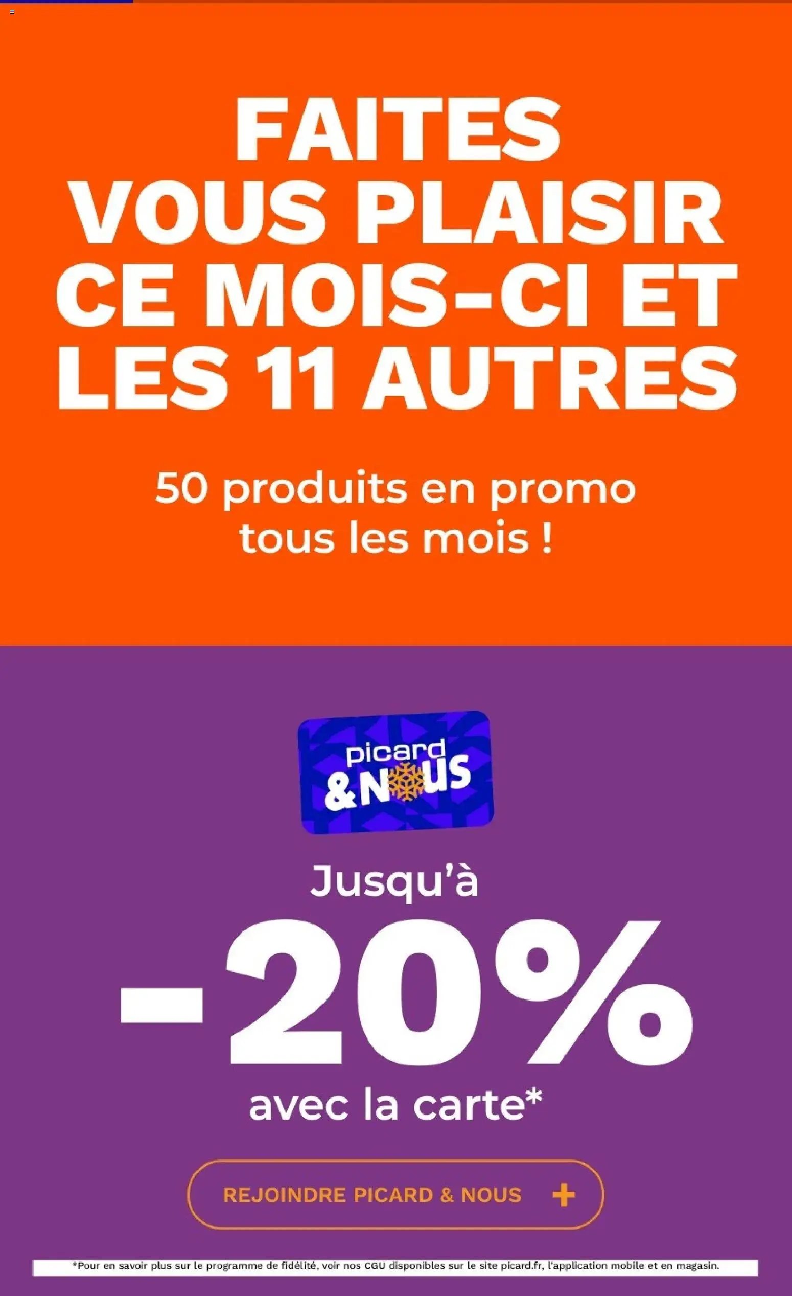 Picard - Prospectus tous des chefs (2026-03-16 - 2026-04-05)