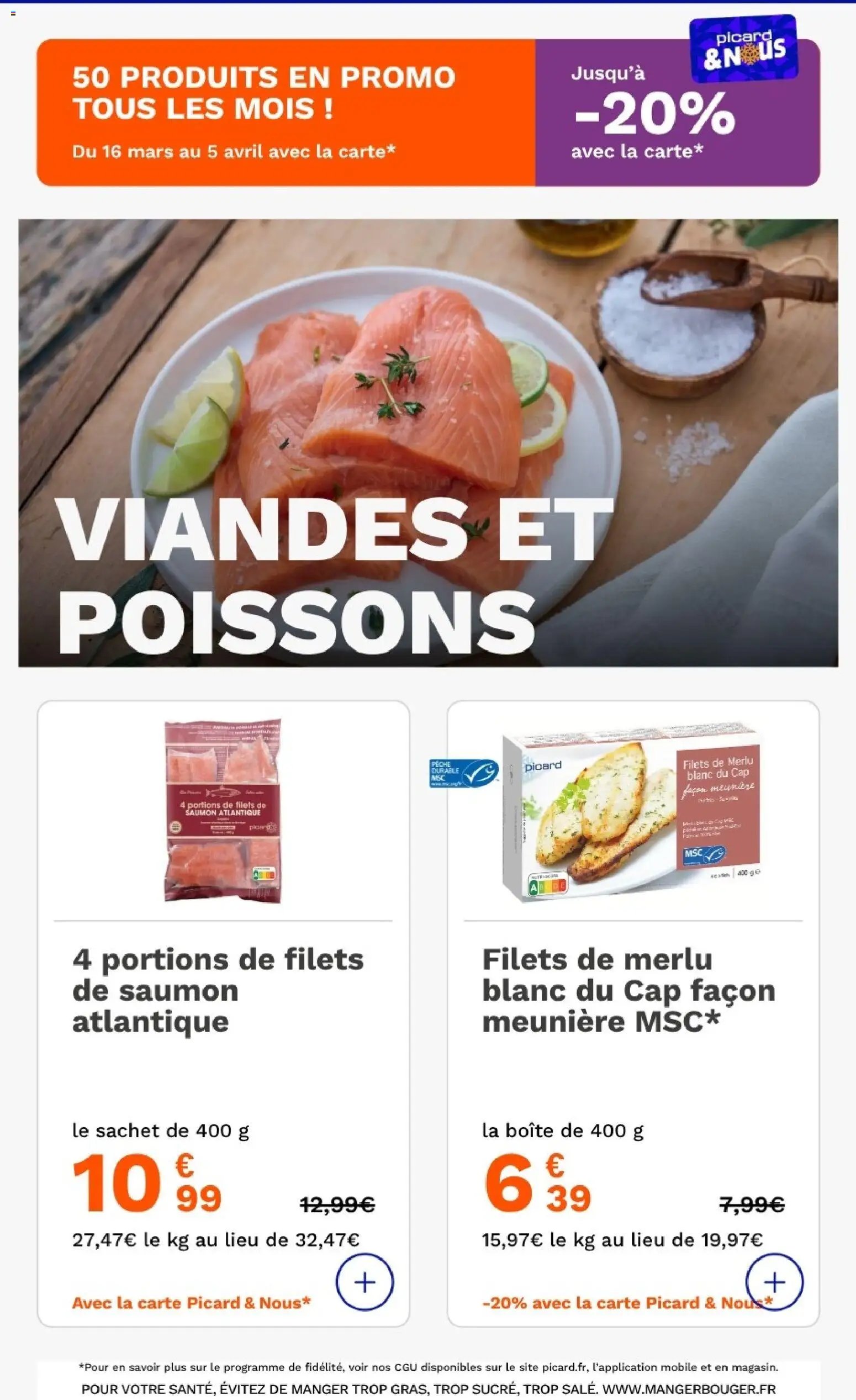 Picard - Prospectus tous des chefs