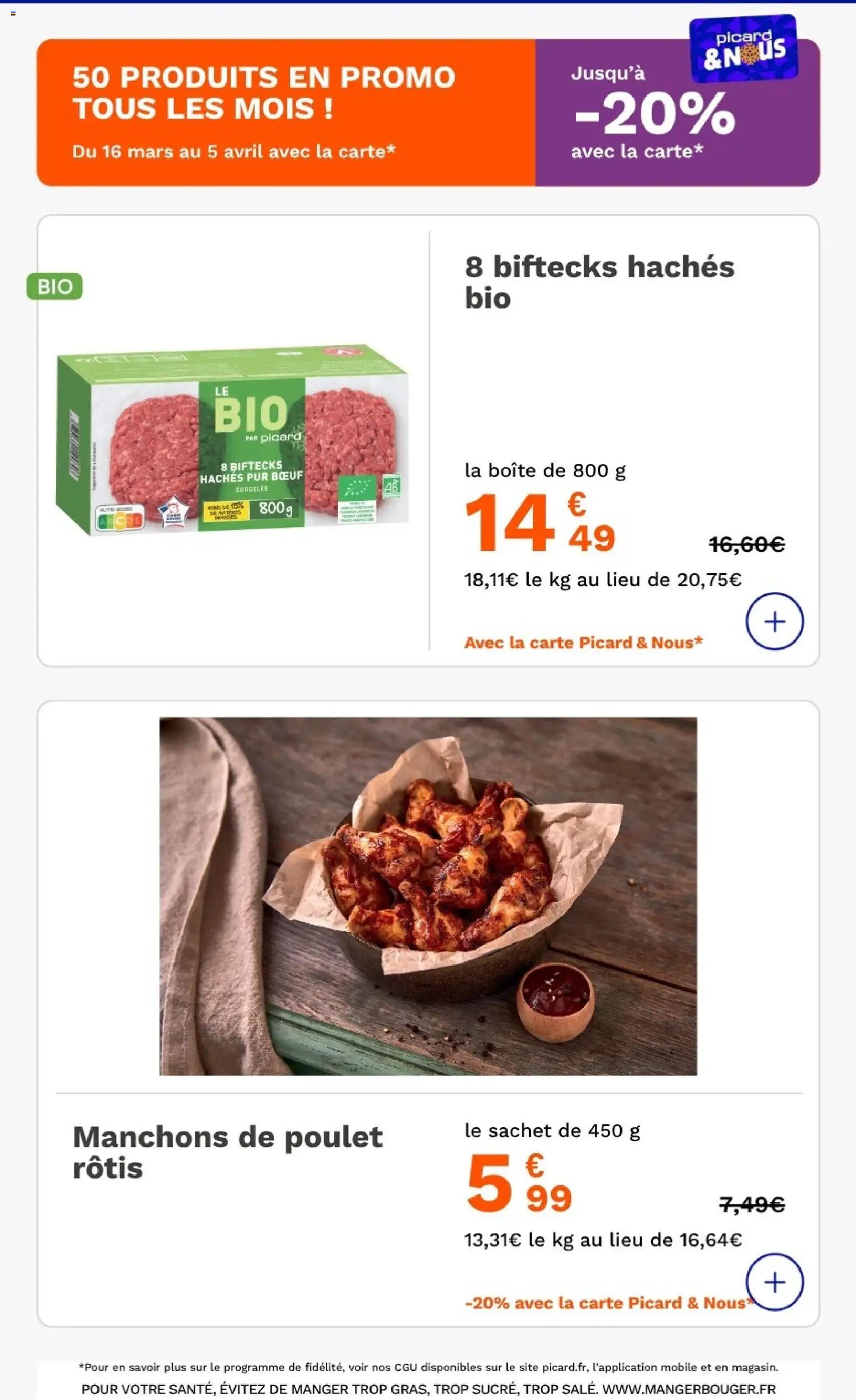 Picard - Prospectus tous des chefs