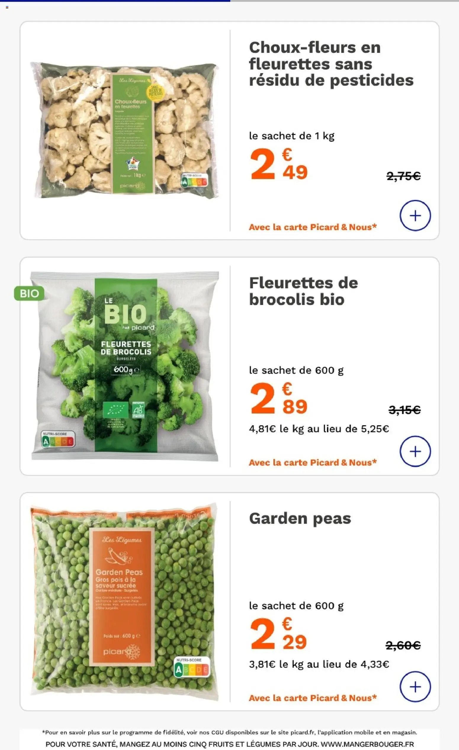 Picard - Prospectus tous des chefs