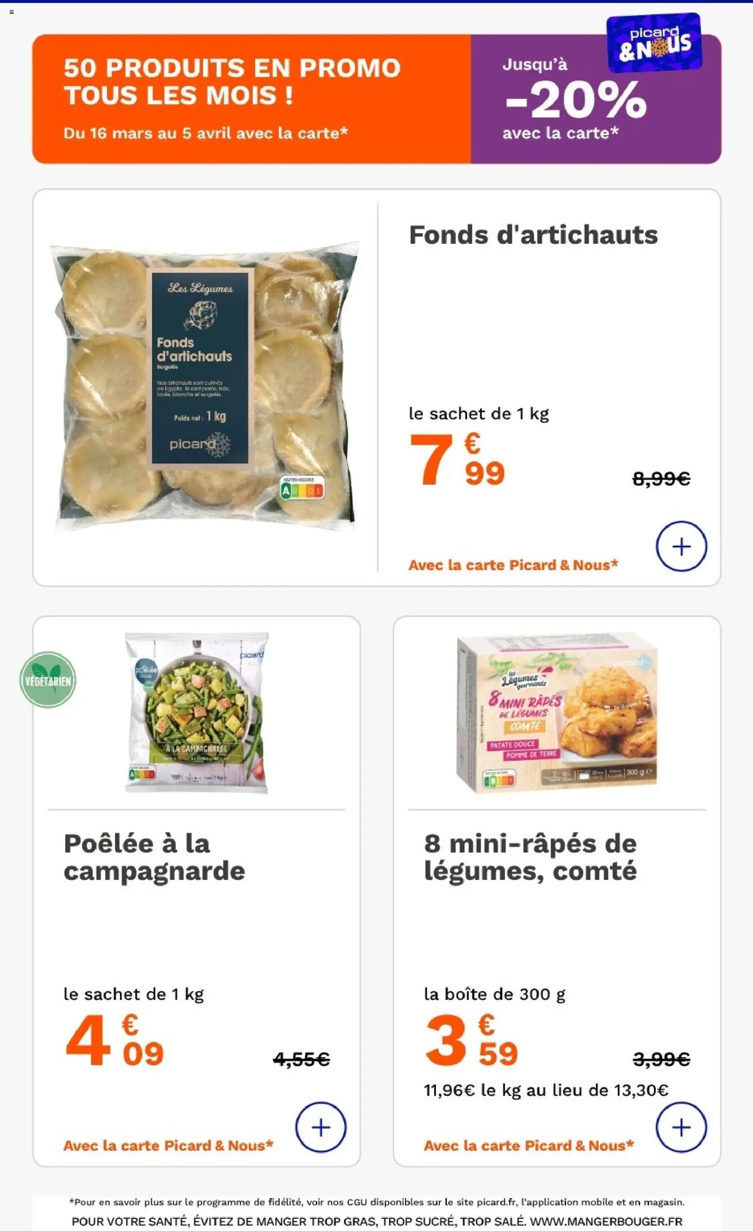 Picard - Prospectus tous des chefs