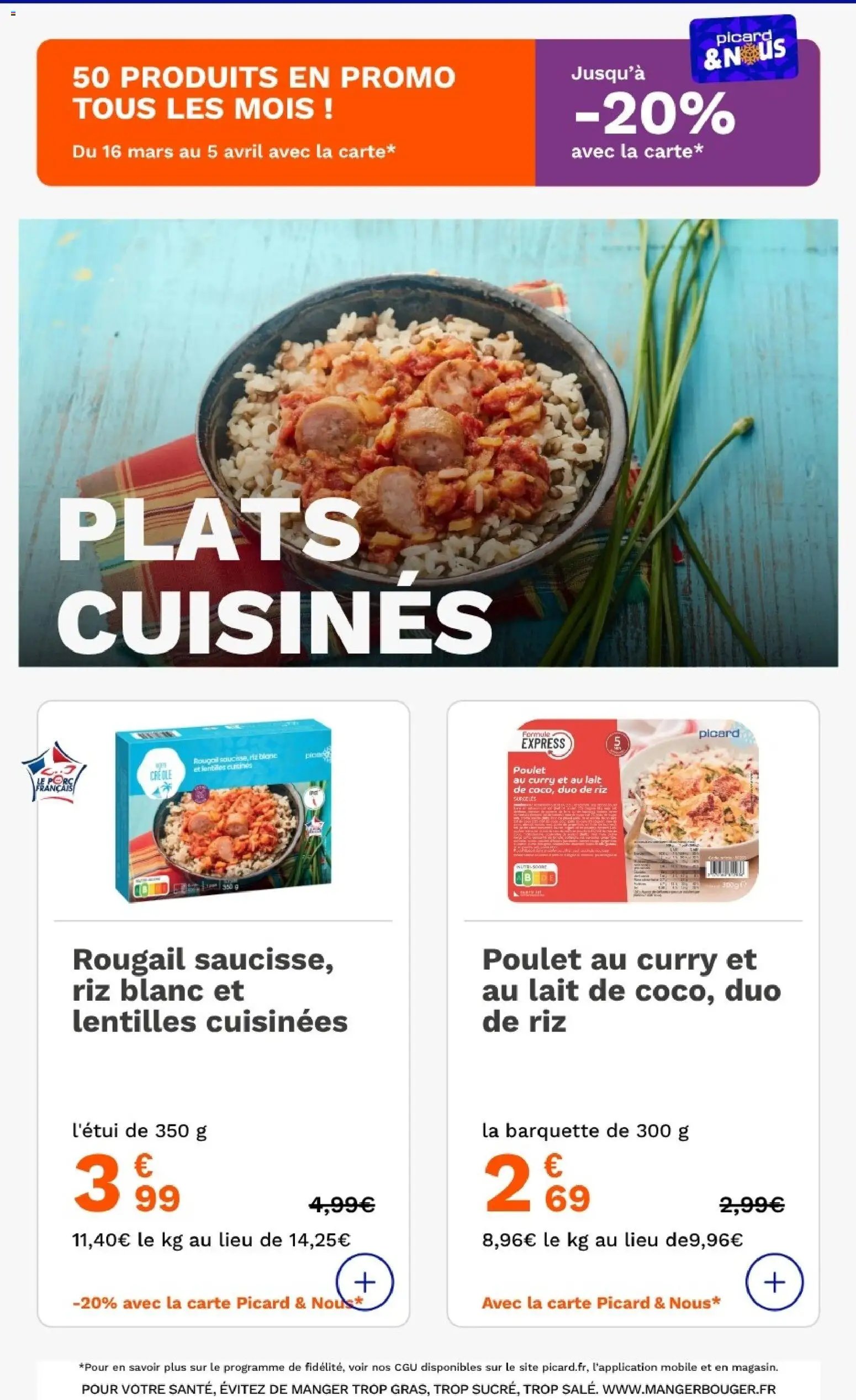 Picard - Prospectus tous des chefs