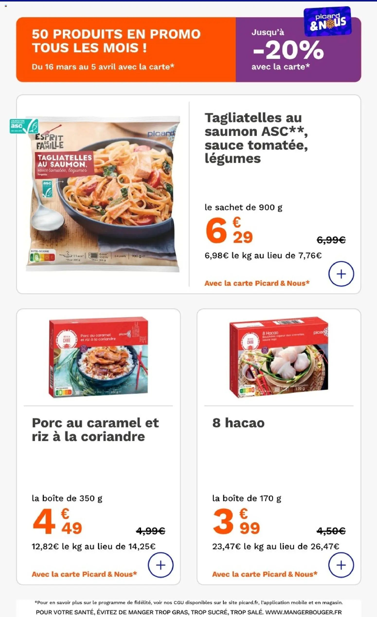 Picard - Prospectus tous des chefs