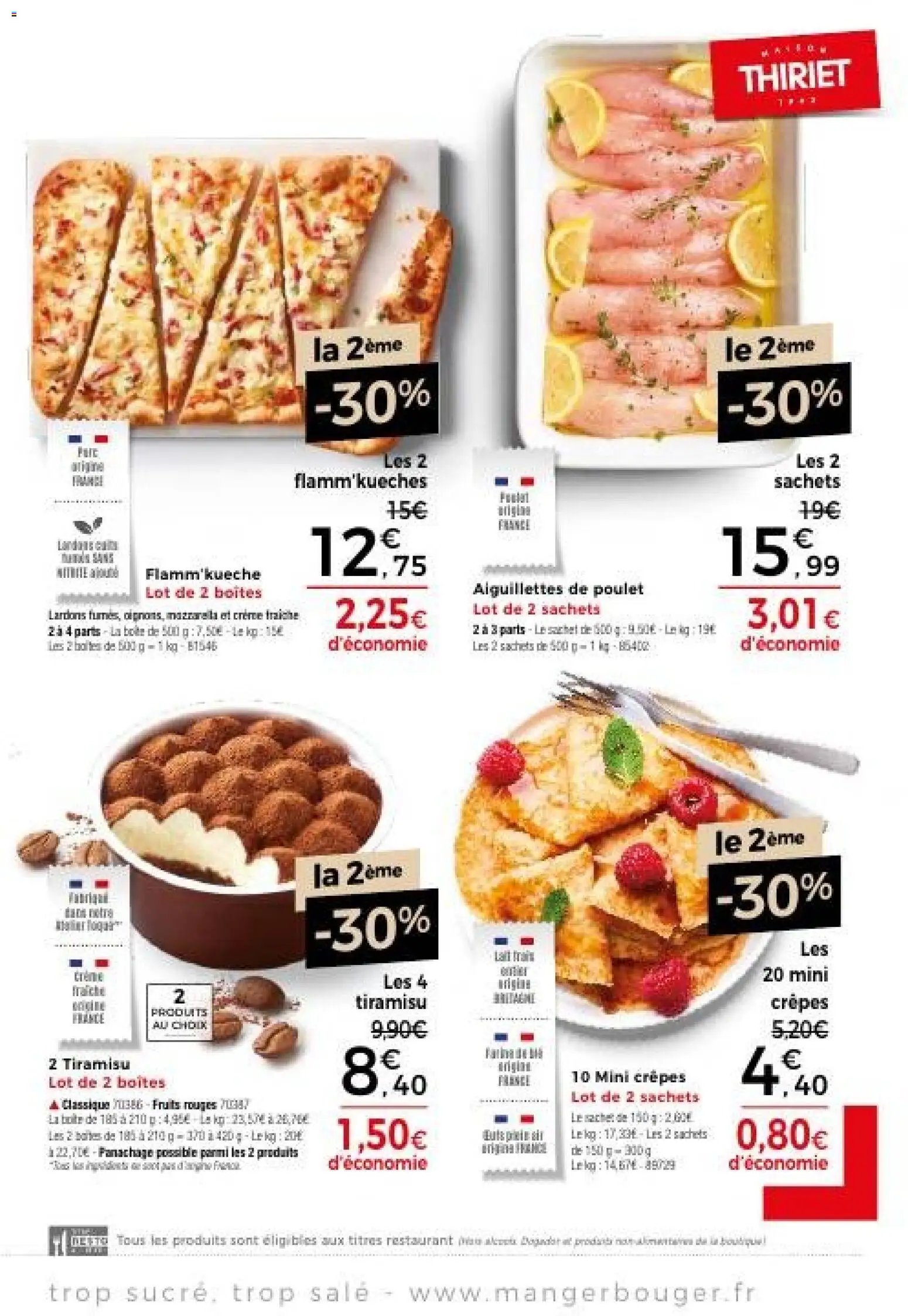 Thiriet catalogue