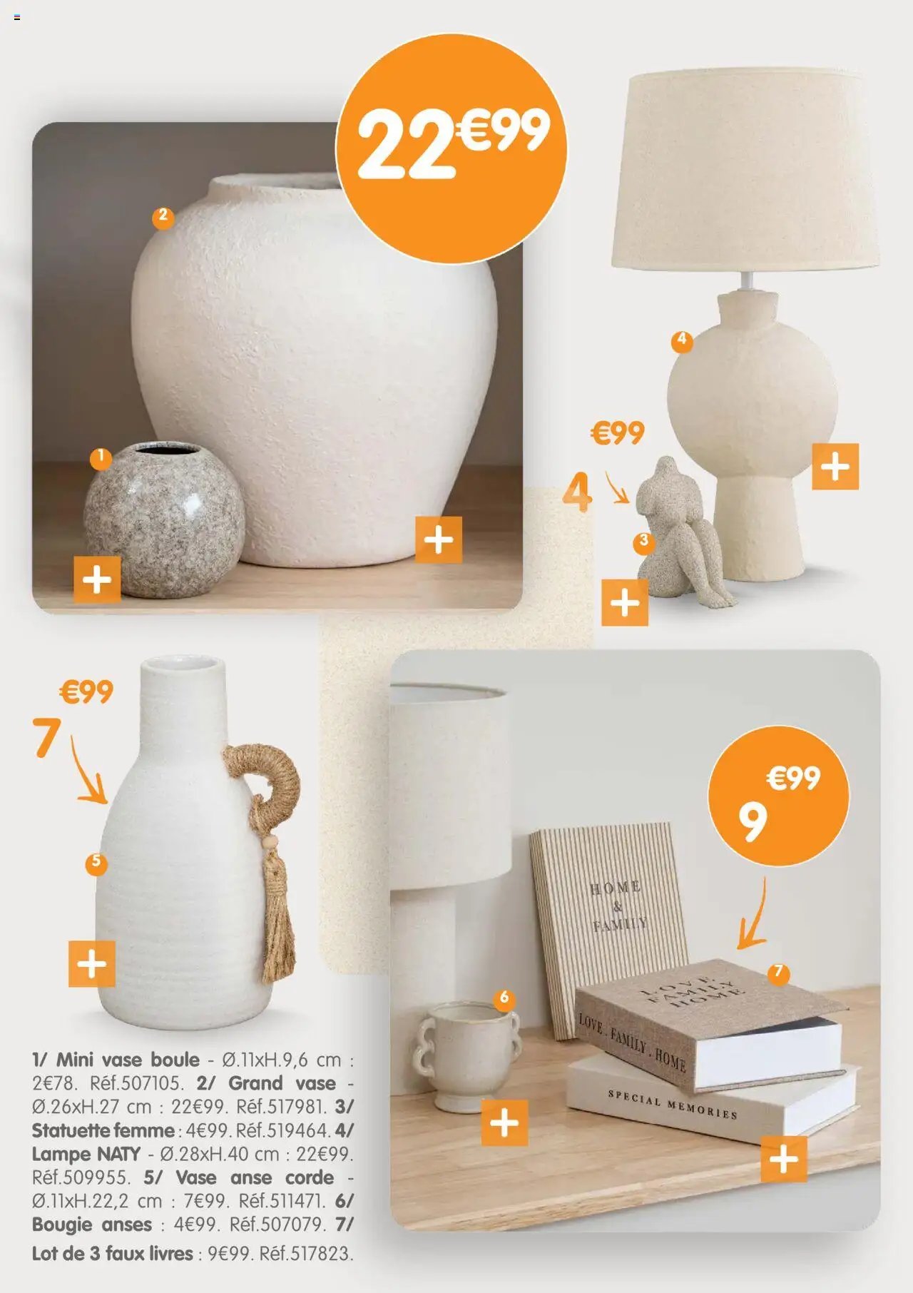 B&M catalogue décoration