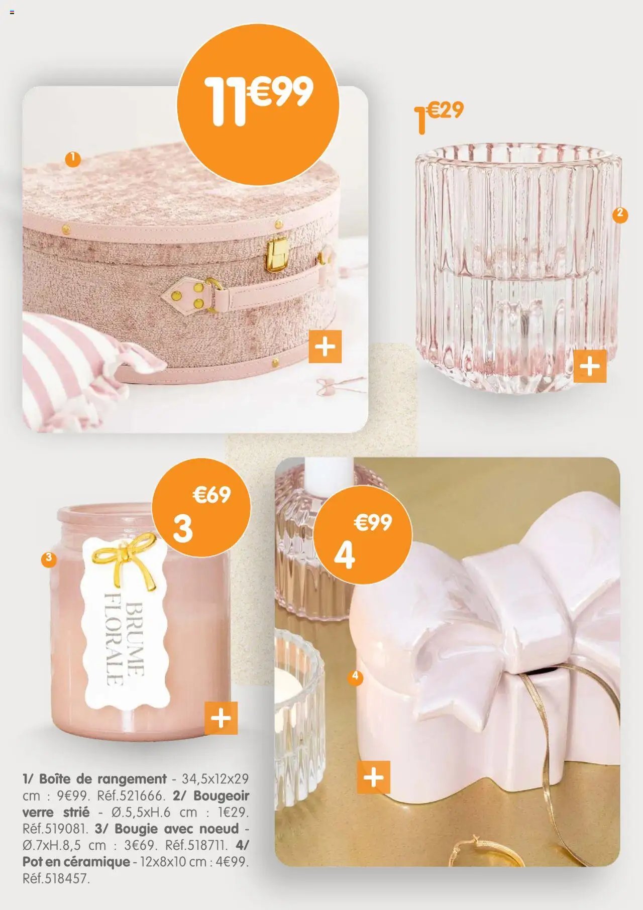 B&M catalogue décoration