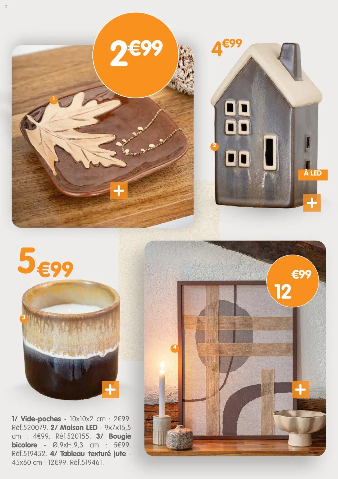 B&M catalogue décoration