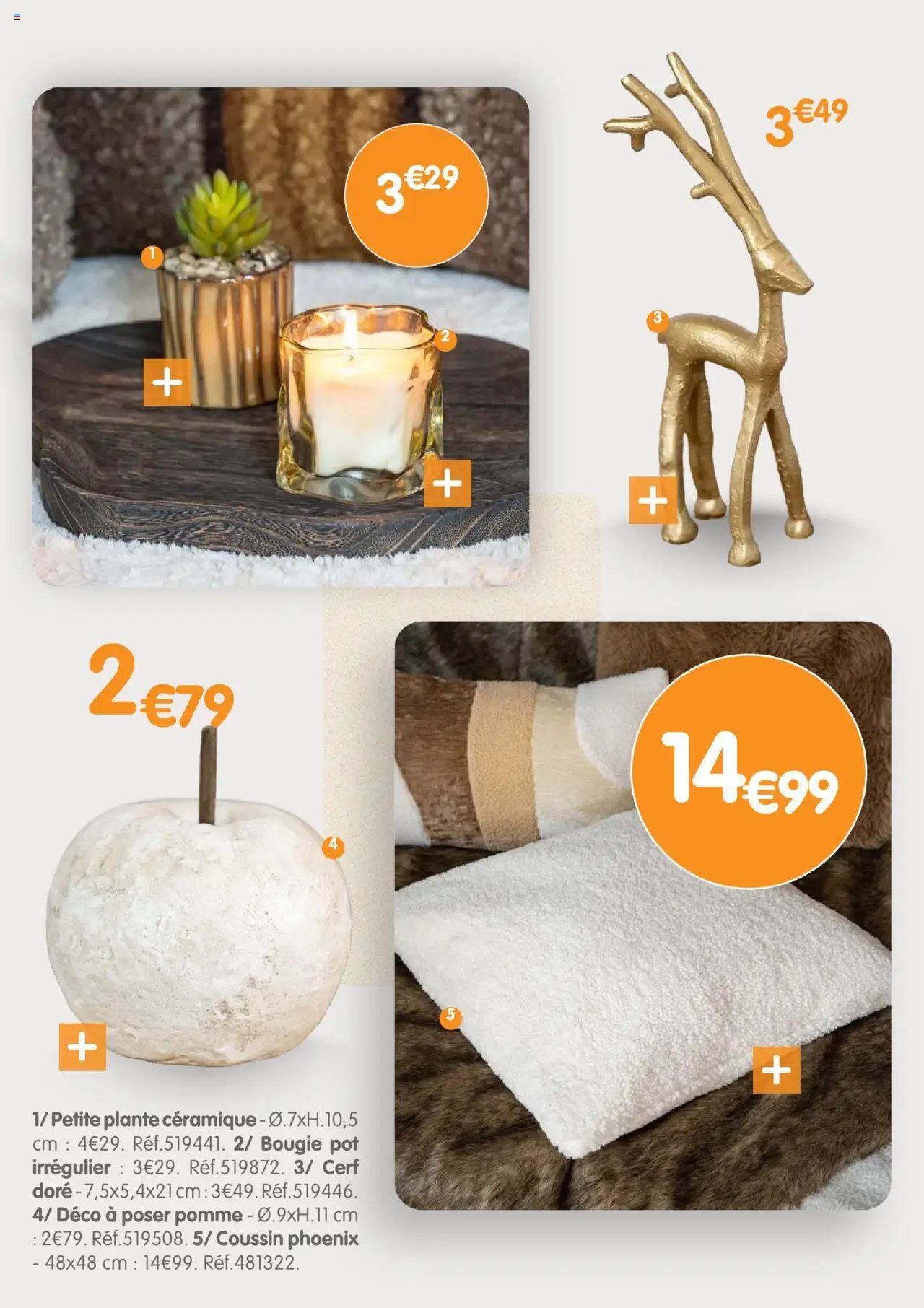 B&M catalogue décoration
