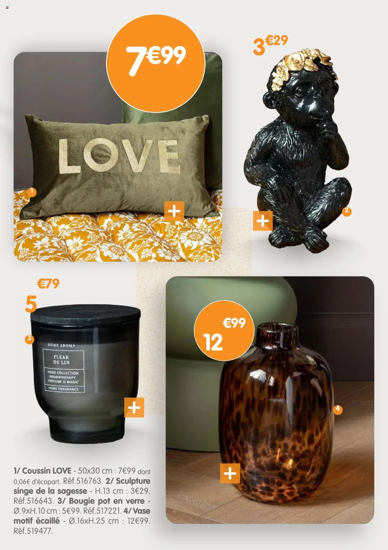 B&M catalogue décoration