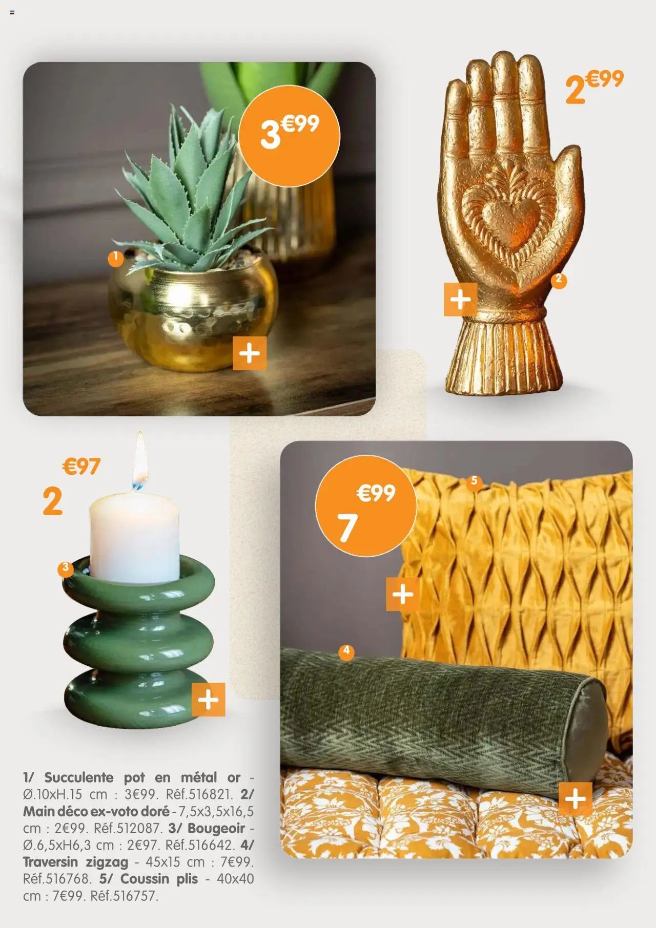 B&M catalogue décoration