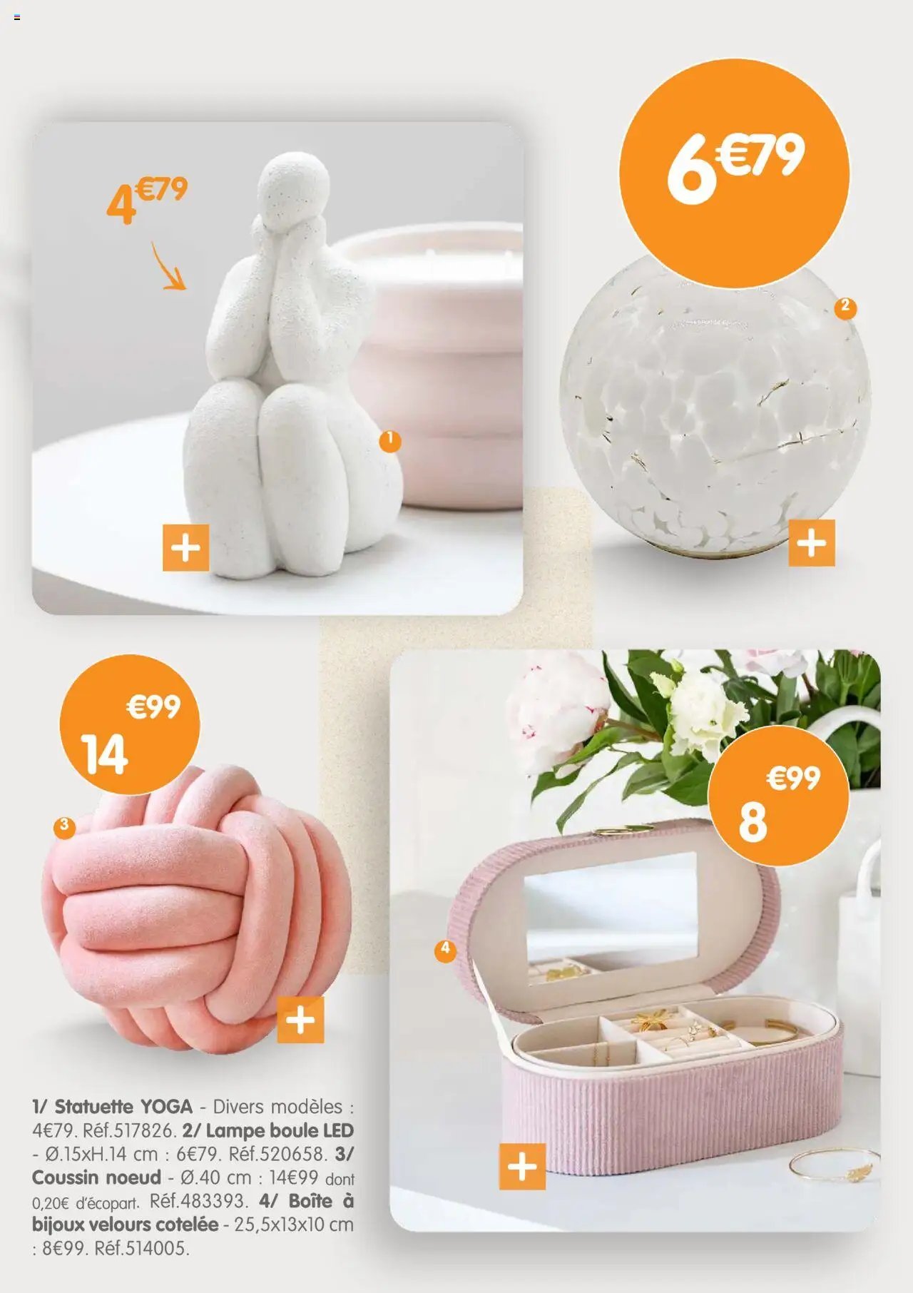 B&M catalogue décoration